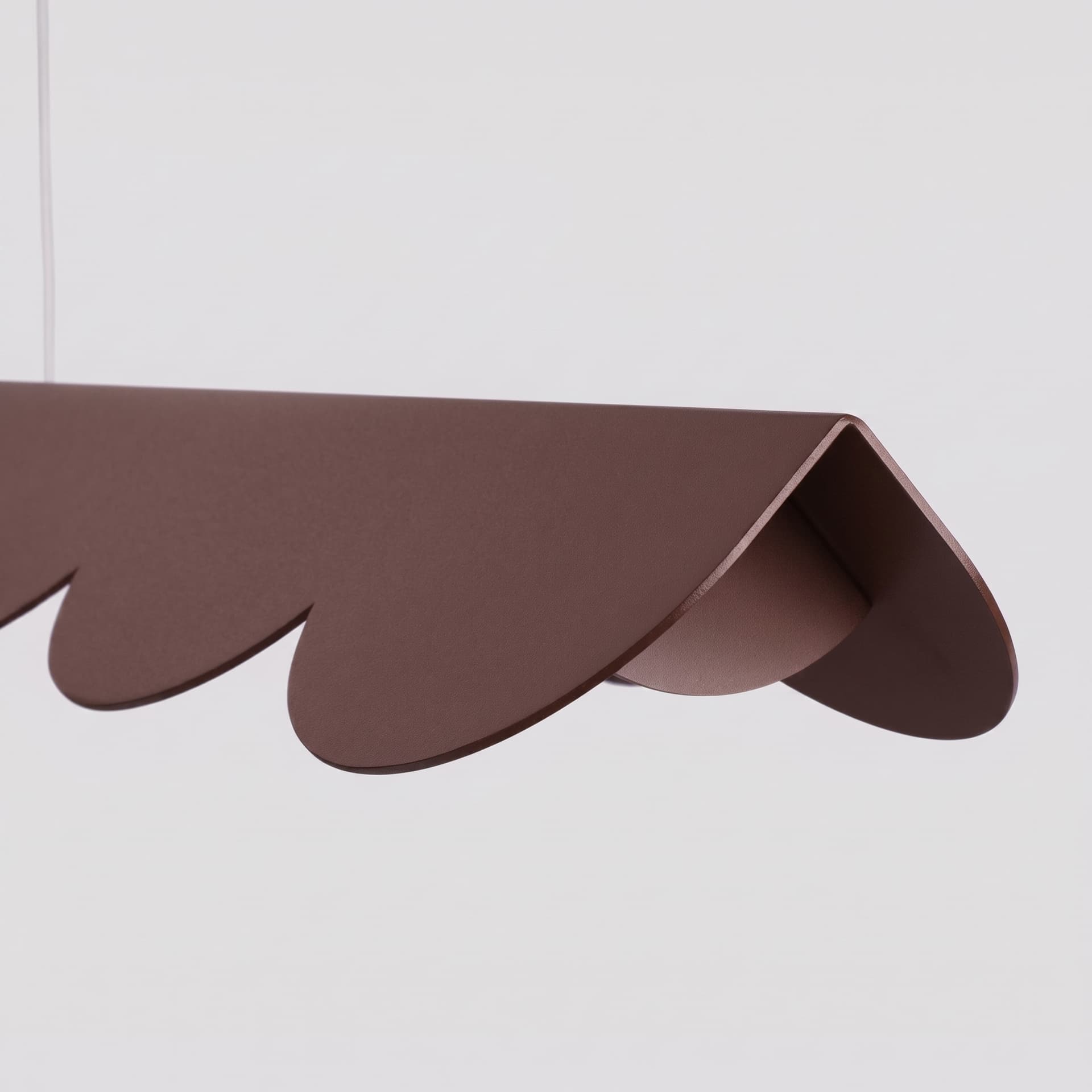Lampa wisząca BISCUIT 130 cm, brązowa, Thoro - 311188