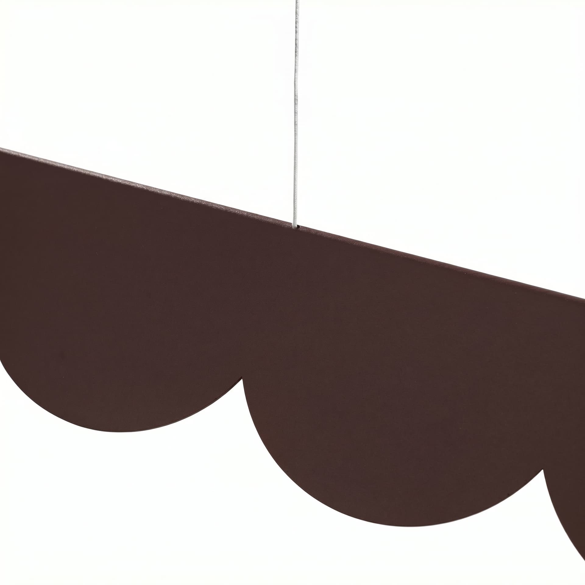 Lampa wisząca BISCUIT 130 cm, brązowa, Thoro - 311189