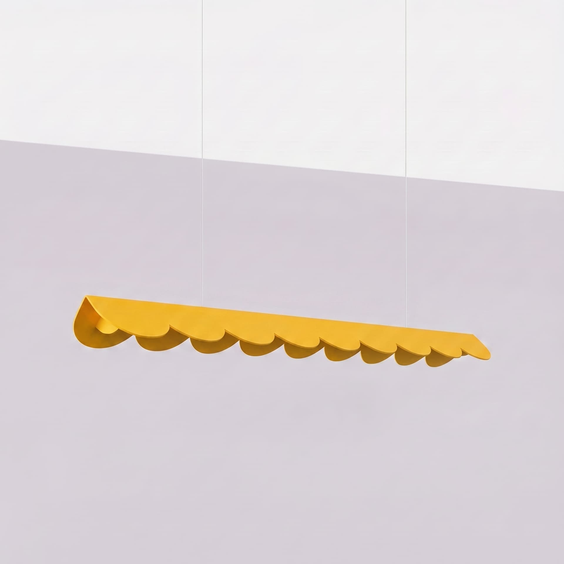 Lampa wisząca BISCUIT 100 cm, żółta, Thoro - 311133