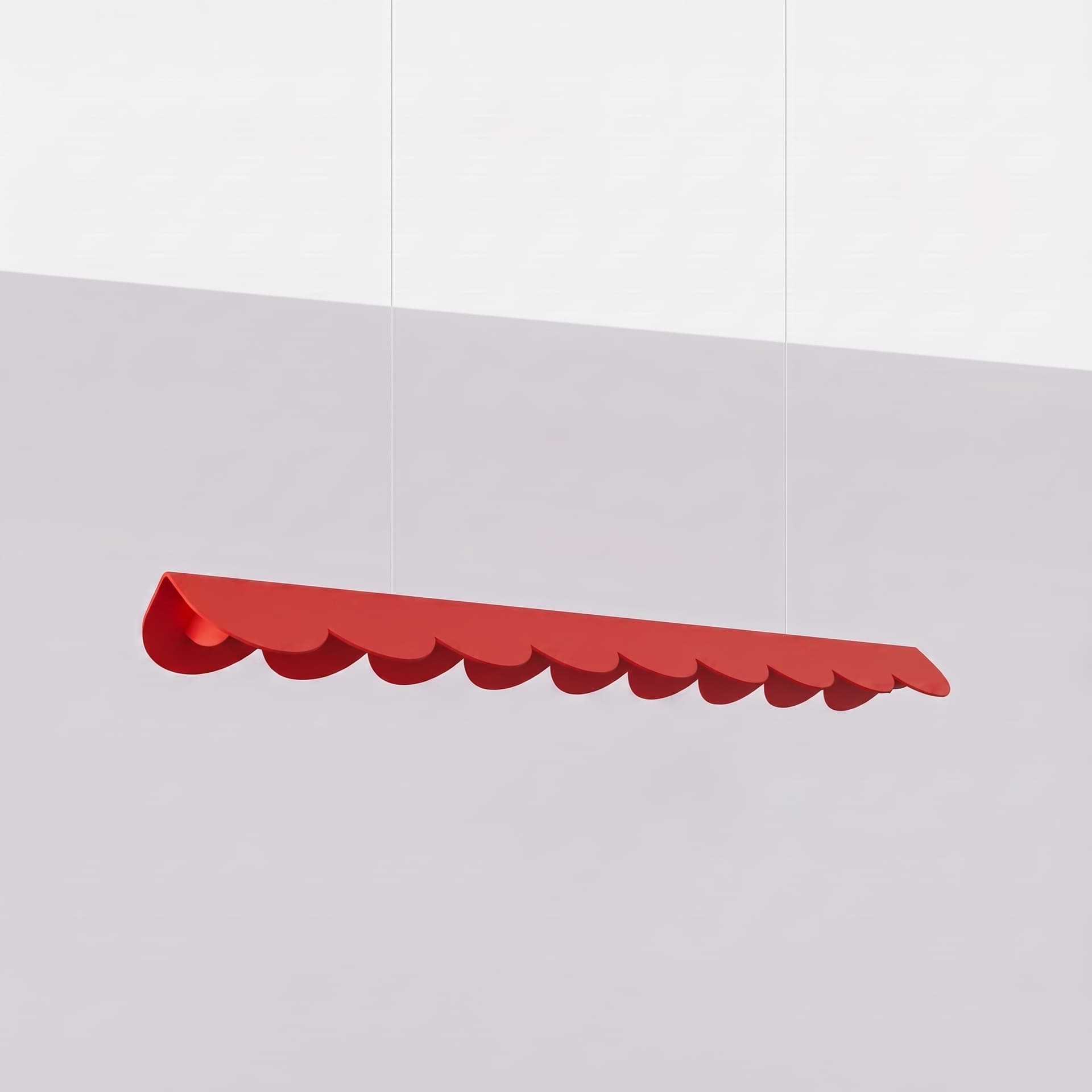 Lampa wisząca BISCUIT 100 cm, czerwona, Thoro - 311121