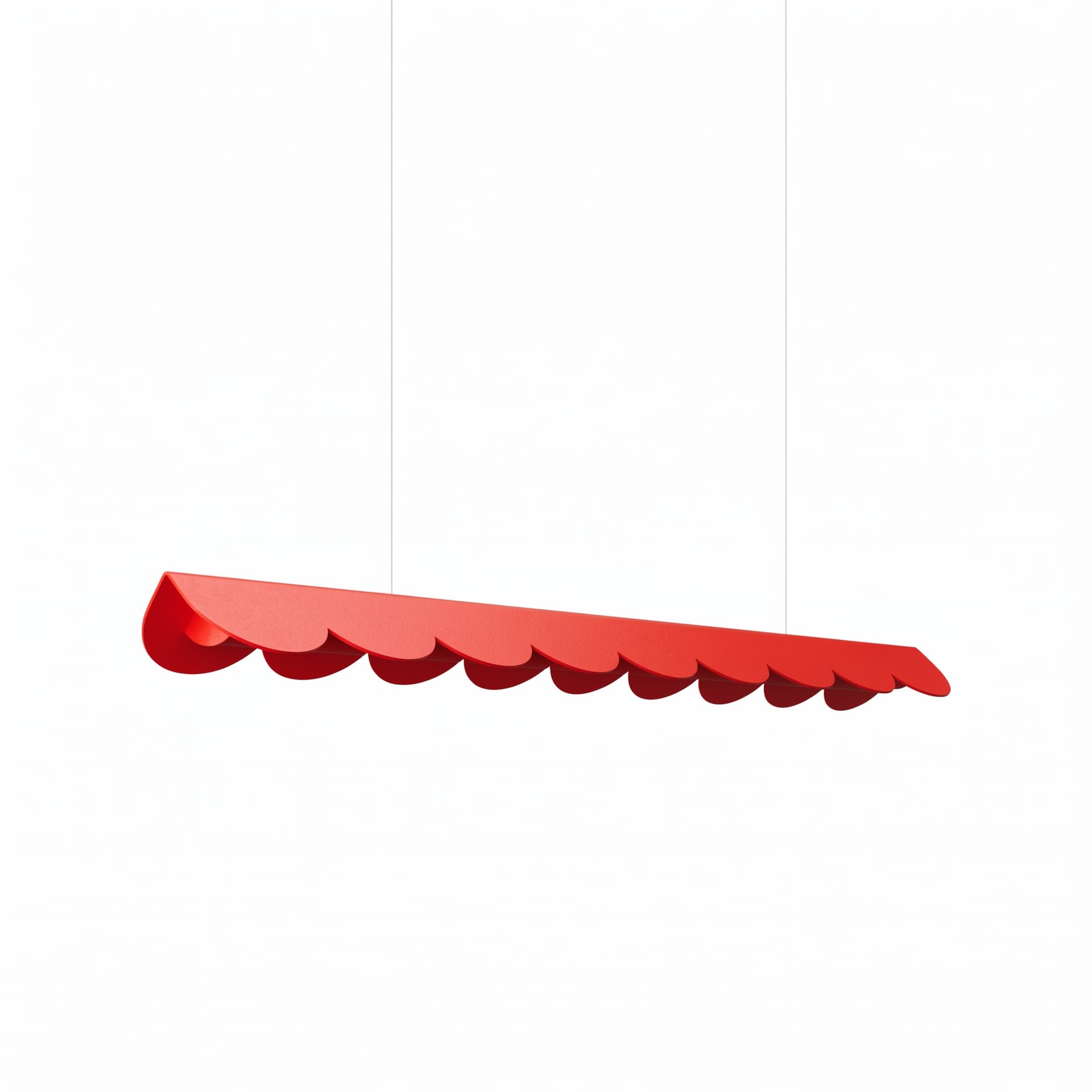 Lampa wisząca BISCUIT 100 cm, czerwona, Thoro