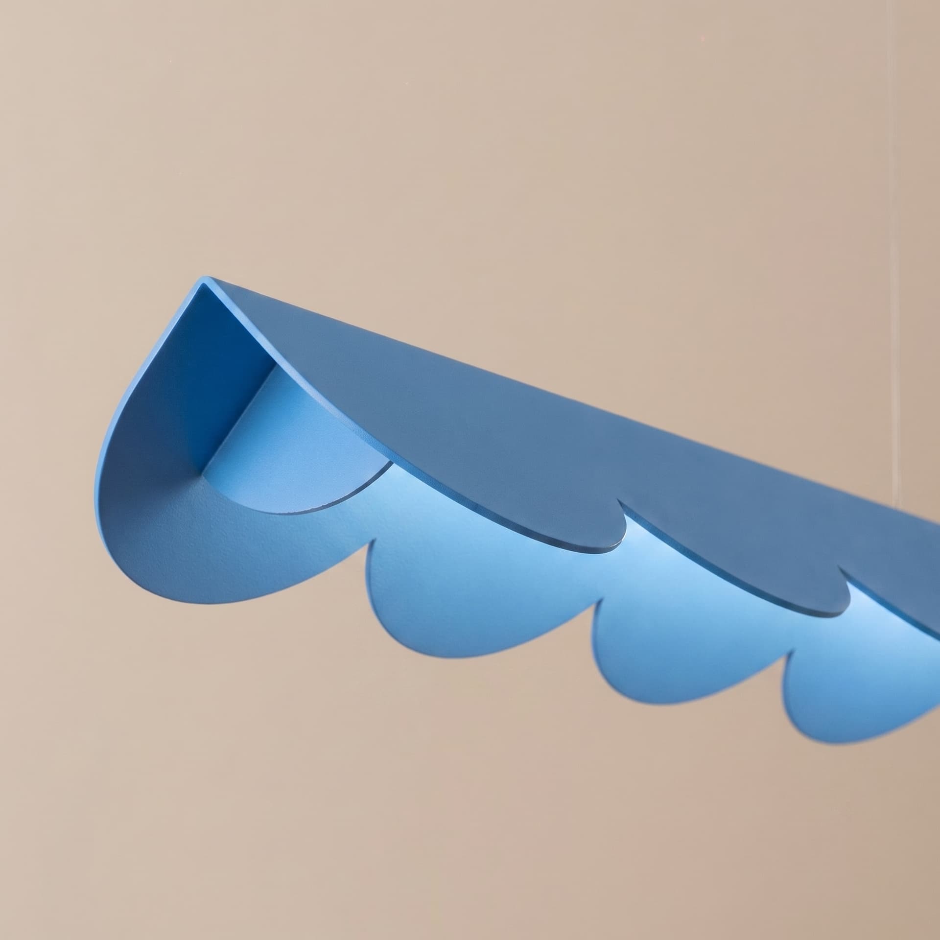 Lampa wisząca BISCUIT 100 cm, błękitna, Thoro - 311101