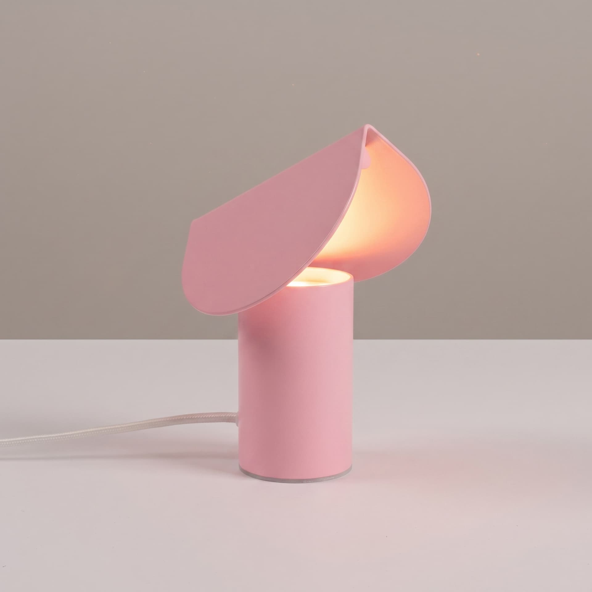 Lampa biurkowa BISCUIT różowa, Thoro - 311088