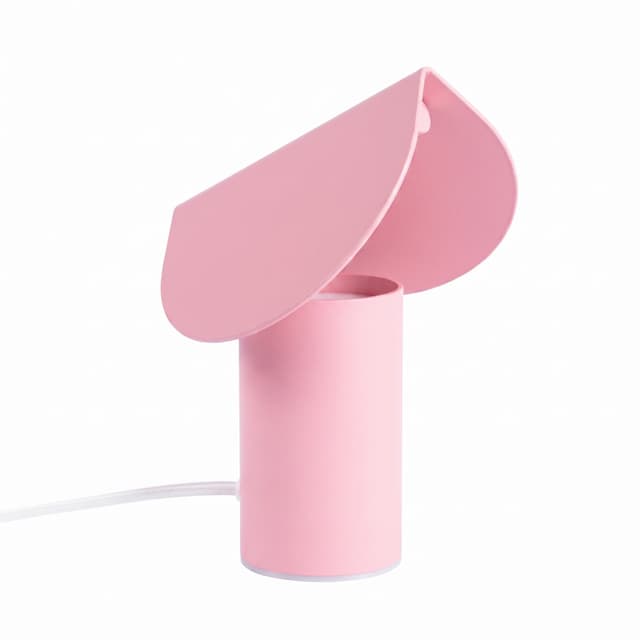 Lampa biurkowa BISCUIT różowa, Thoro - WYMIARY