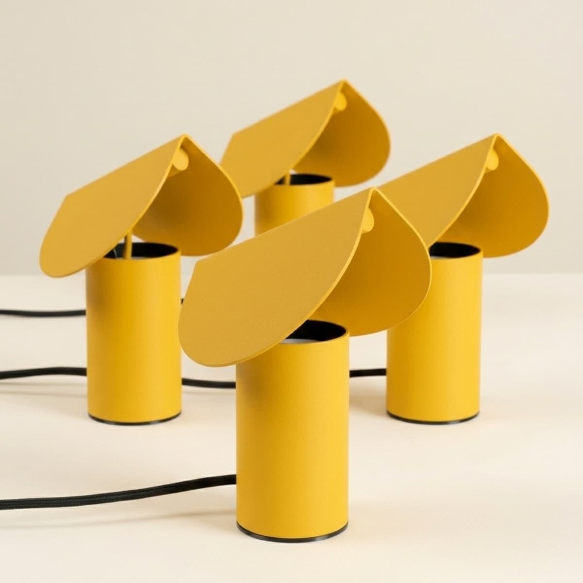 Lampa biurkowa BISCUIT żółta, Thoro - 311066