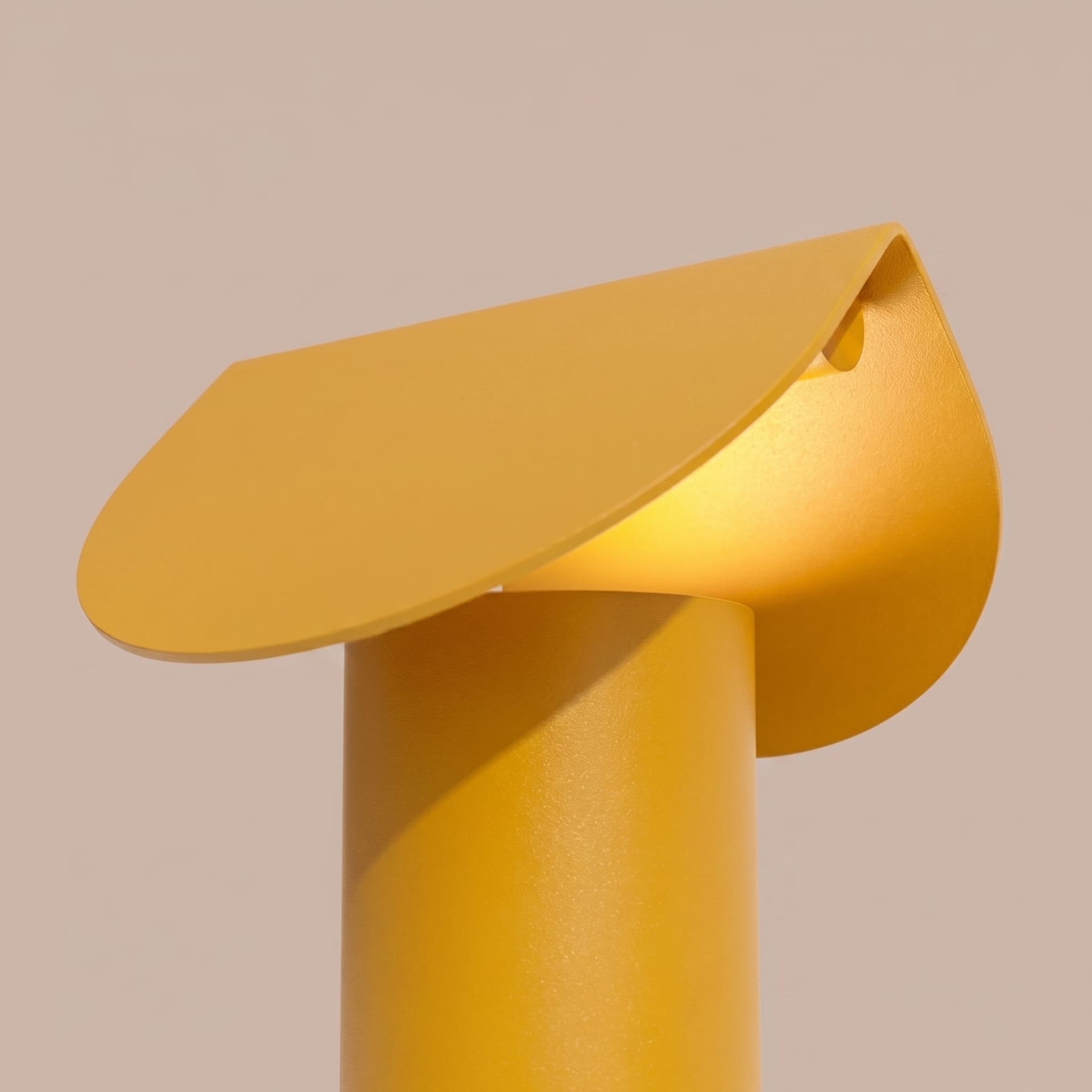 Lampa biurkowa BISCUIT żółta, Thoro - 311070