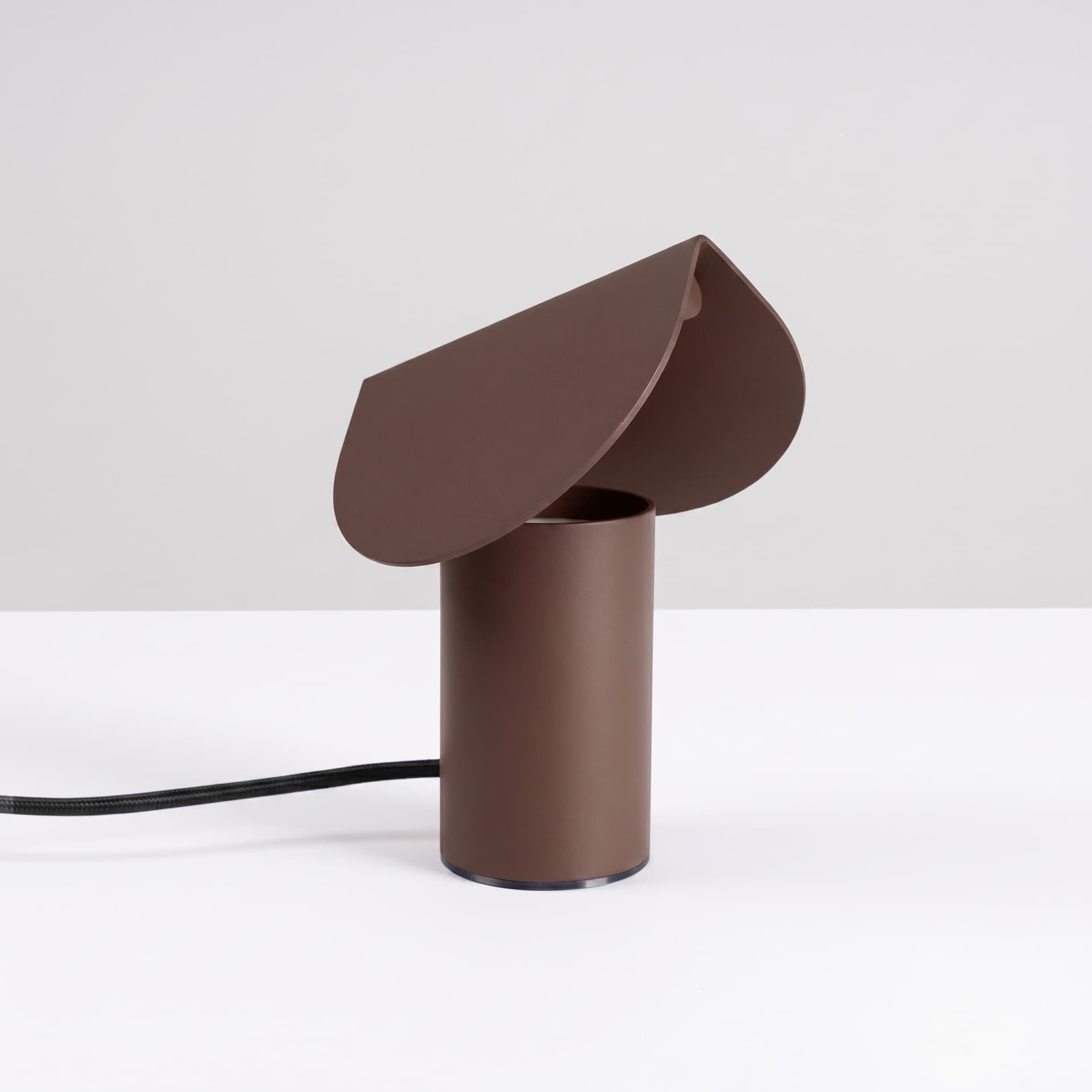 Lampa biurkowa BISCUIT brązowa, Thoro - 311043