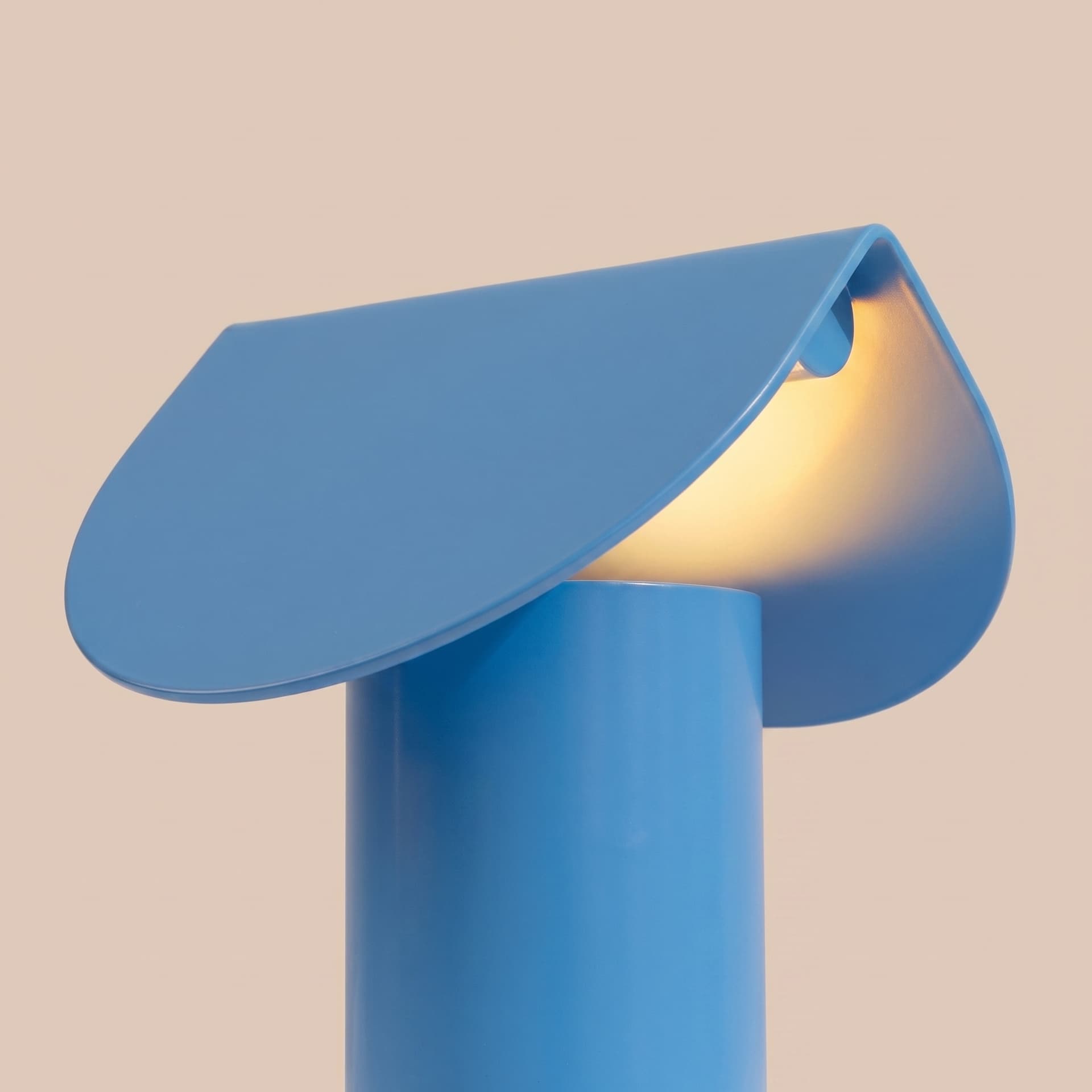 Lampa biurkowa BISCUIT błękitna, Thoro - 311037