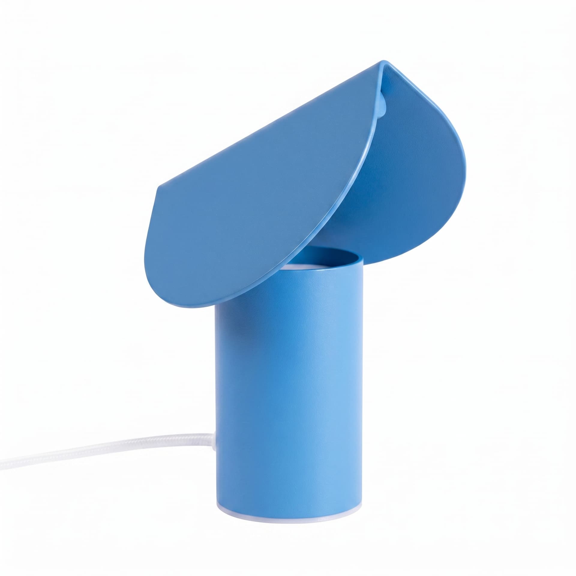 Lampa biurkowa BISCUIT błękitna, Thoro