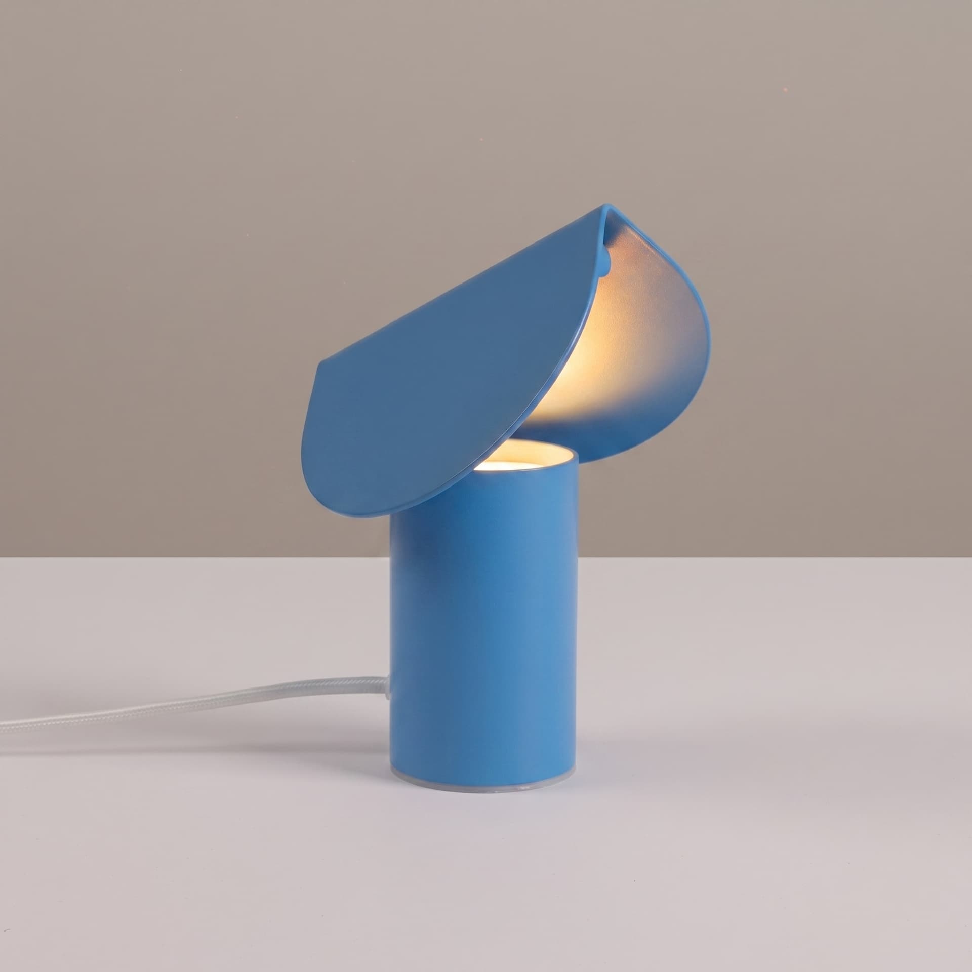 Lampa biurkowa BISCUIT błękitna, Thoro - 311034