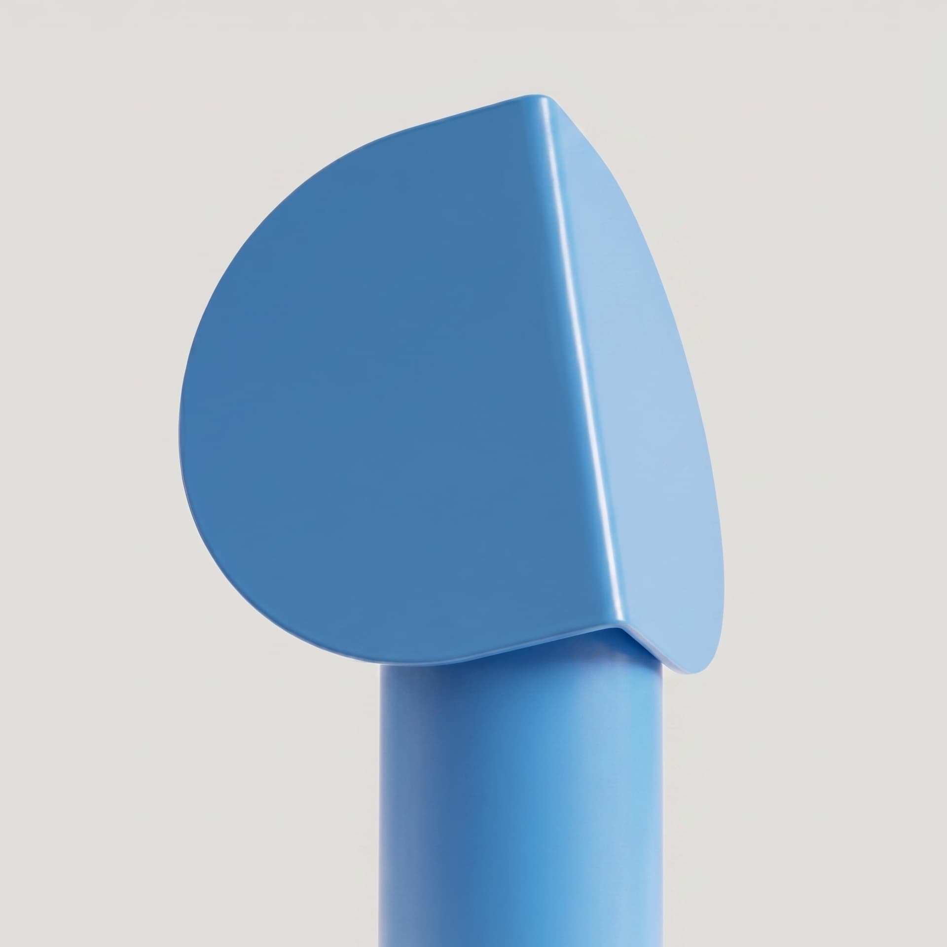 Lampa biurkowa BISCUIT błękitna, Thoro - 311038