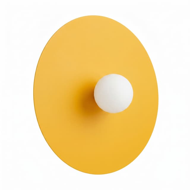 Kinkiet AKE 50 cm, żółty, Thoro - WYMIARY