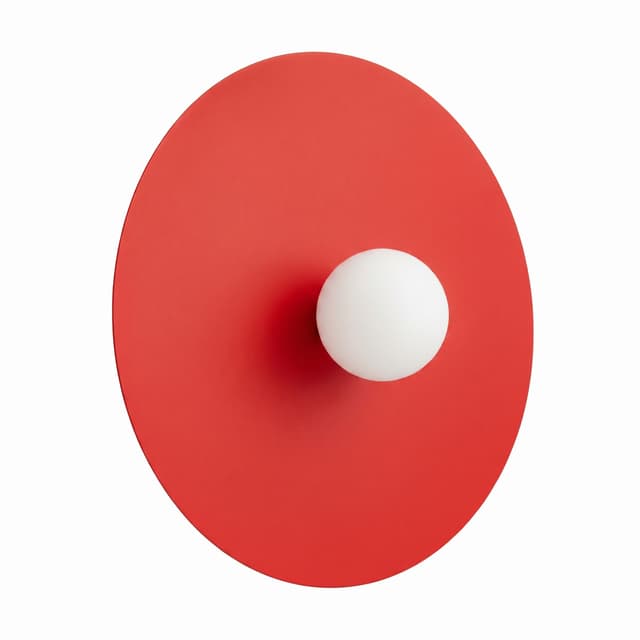 Kinkiet AKE 50 cm, czerwony, Thoro - WYMIARY