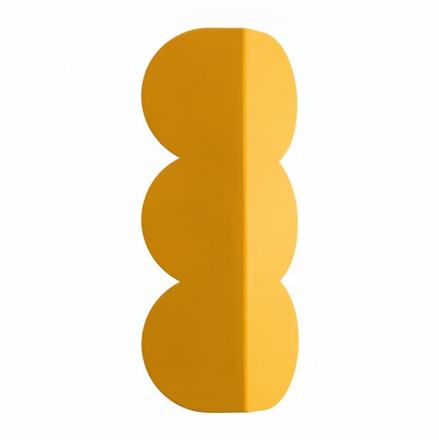 Kinkiet BISCUIT żółty, Thoro - WYMIARY