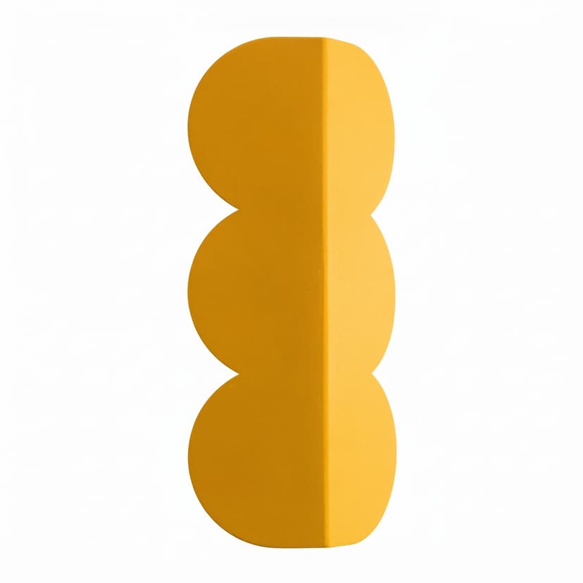 Kinkiet BISCUIT żółty, Thoro