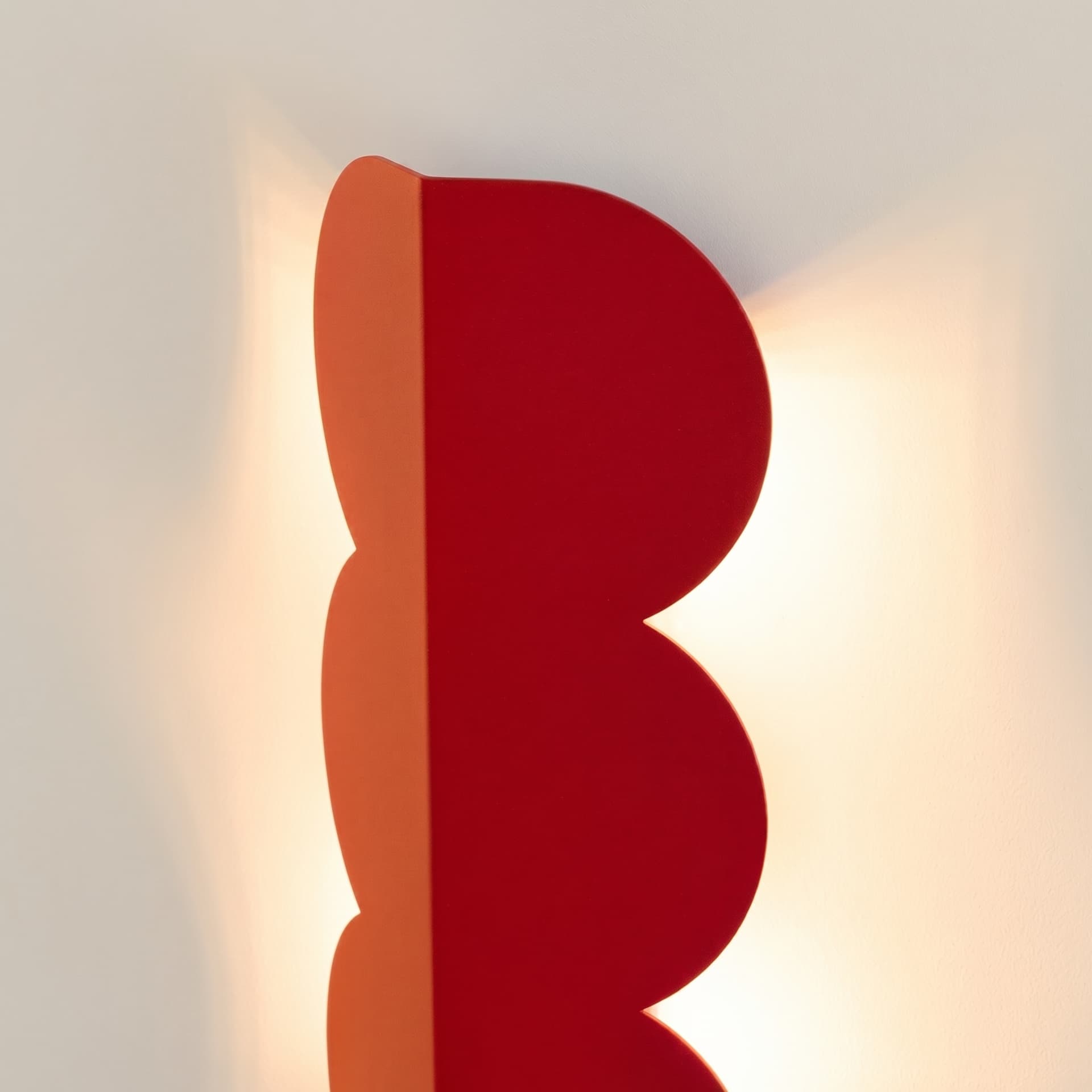 Kinkiet BISCUIT czerwony, Thoro - 310966