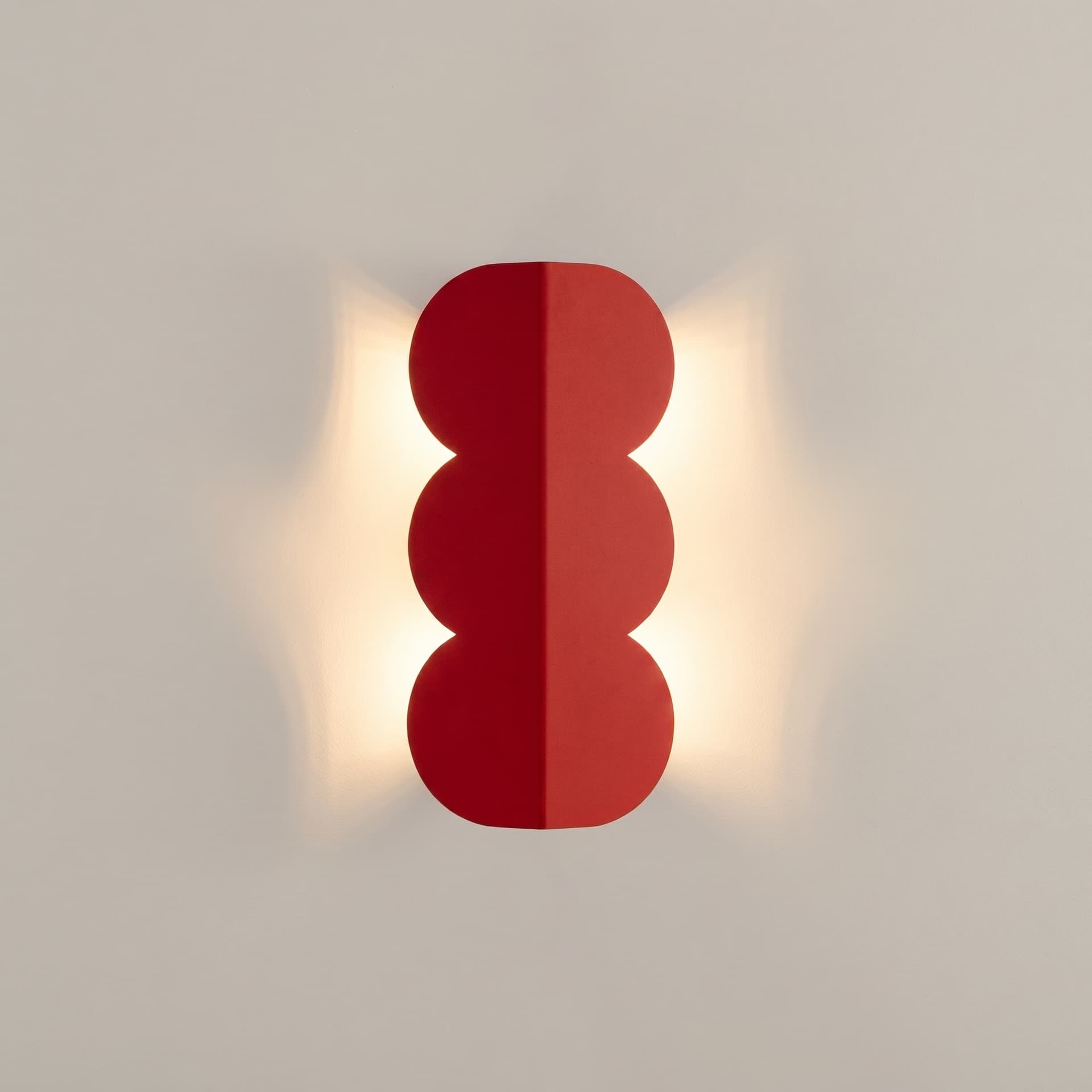 Kinkiet BISCUIT czerwony, Thoro - 310969