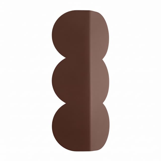 Kinkiet BISCUIT brązowy, Thoro - WYMIARY