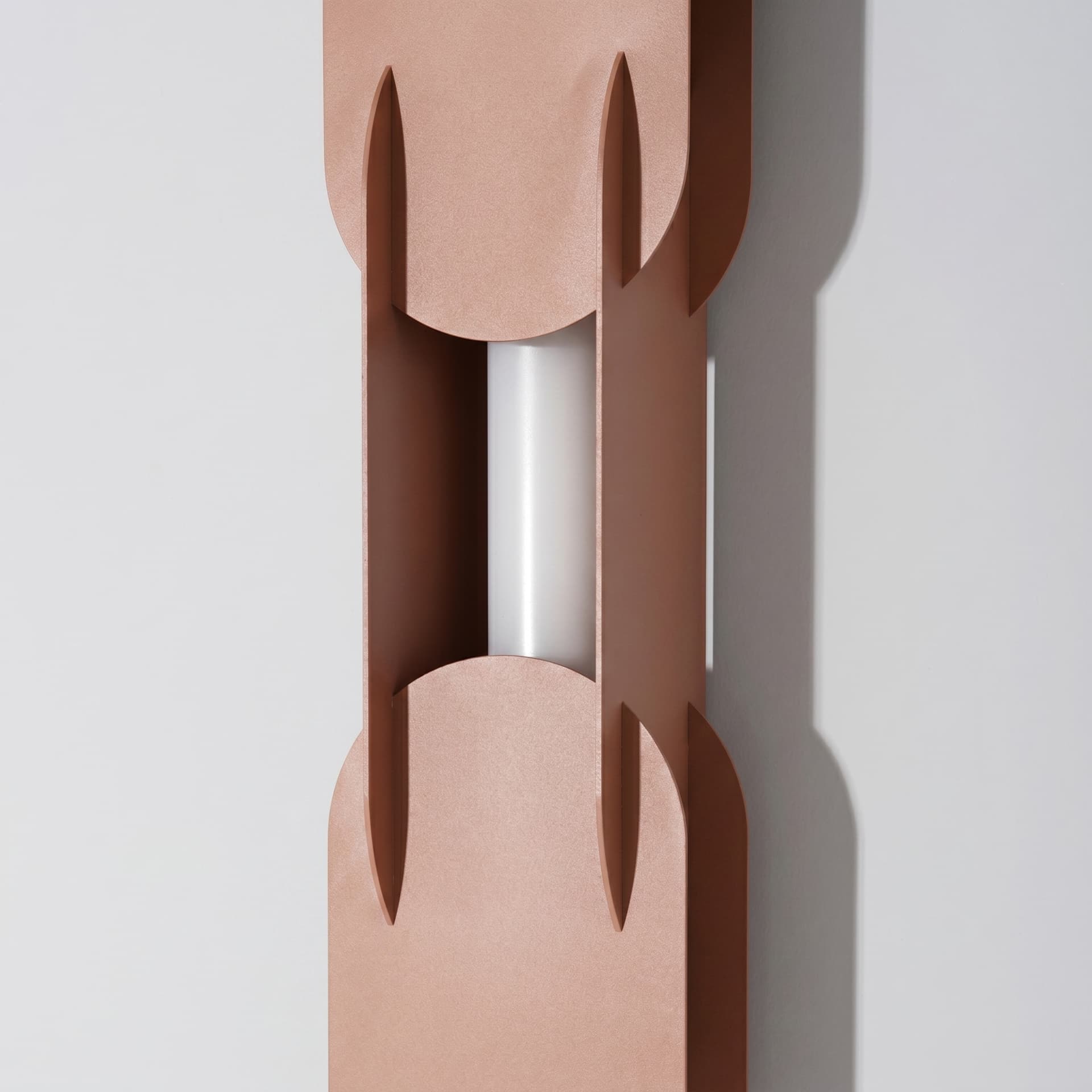 CHAIN wall lamp 91 cm, mocca, Thoro - 310879