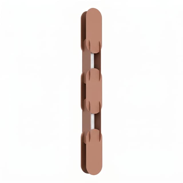 CHAIN wall lamp 91 cm, mocca, Thoro - DIMENSION