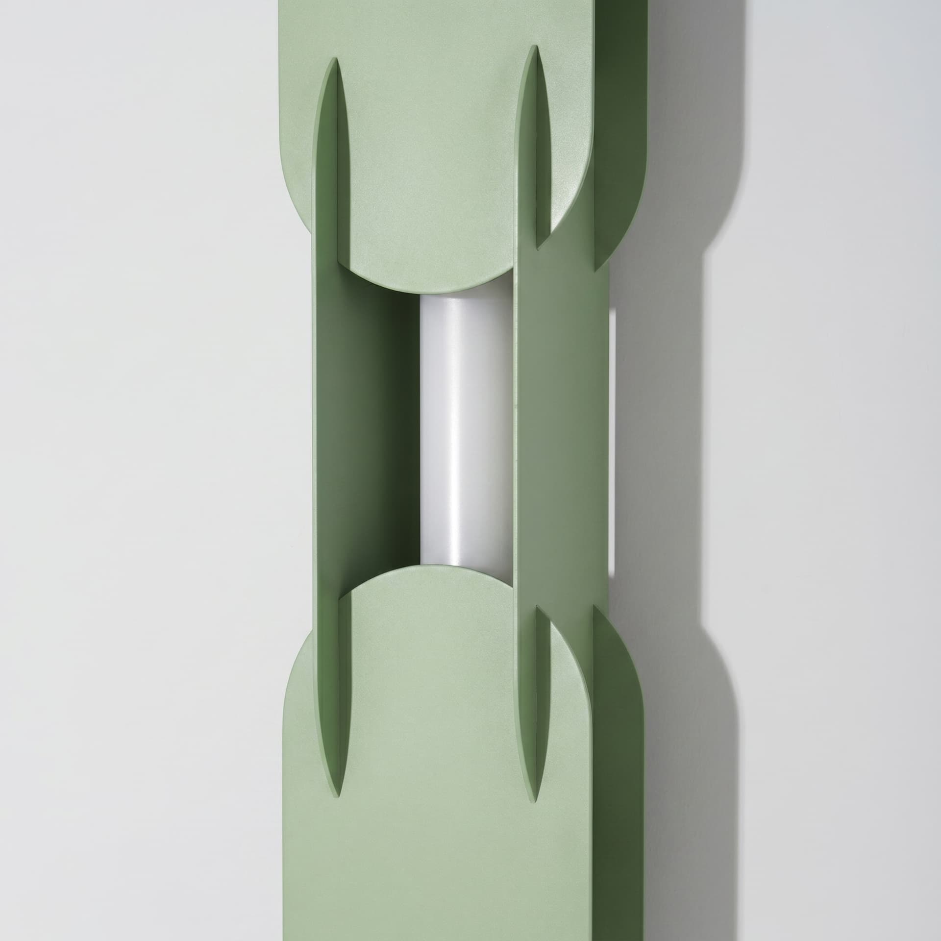 Wall lamp CHAIN 91 cm, sage green, Thoro - 310855