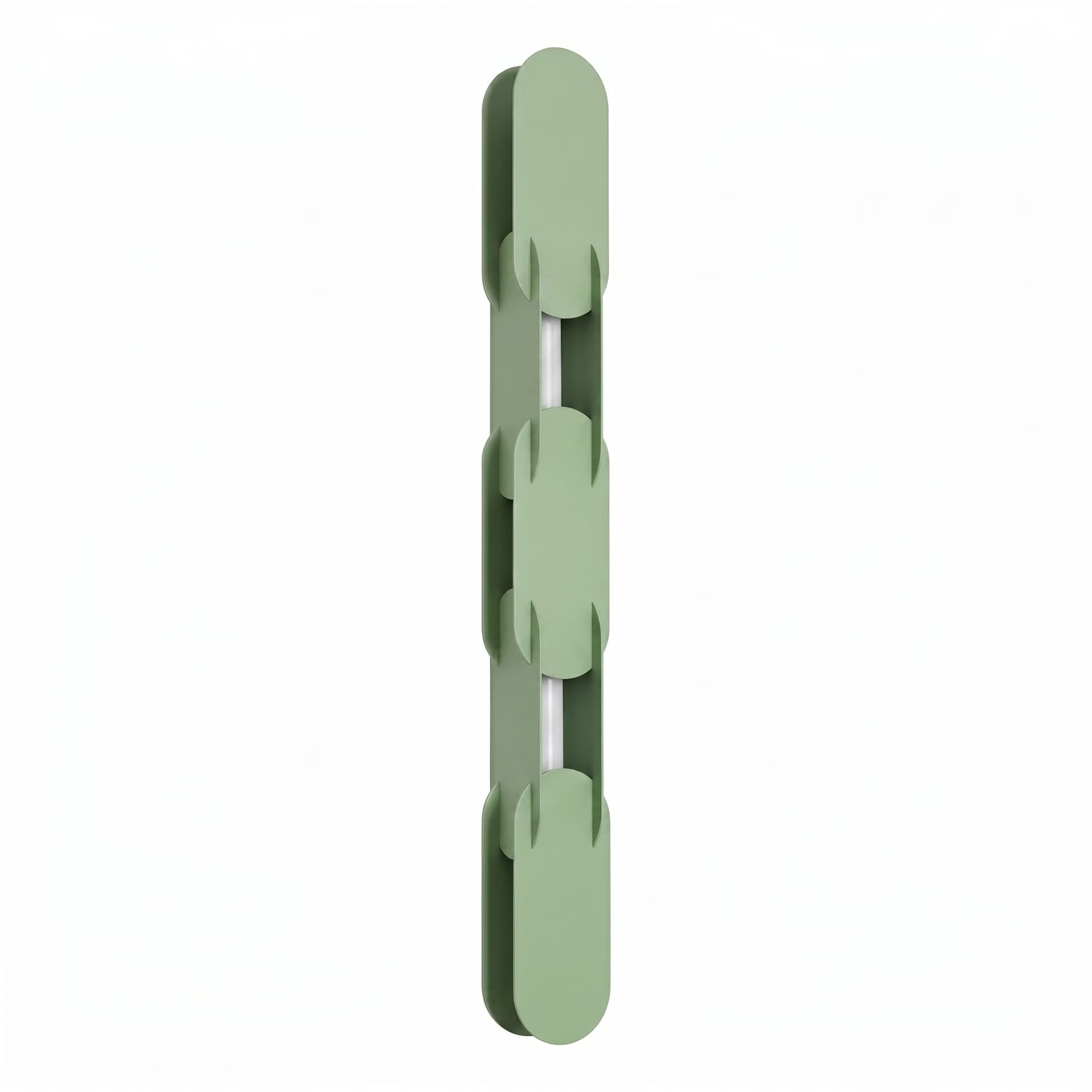 Wall lamp CHAIN 91 cm, sage green, Thoro