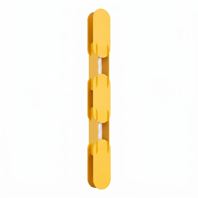 Wall lamp CHAIN 91 cm, yellow, Thoro - DIMENSION