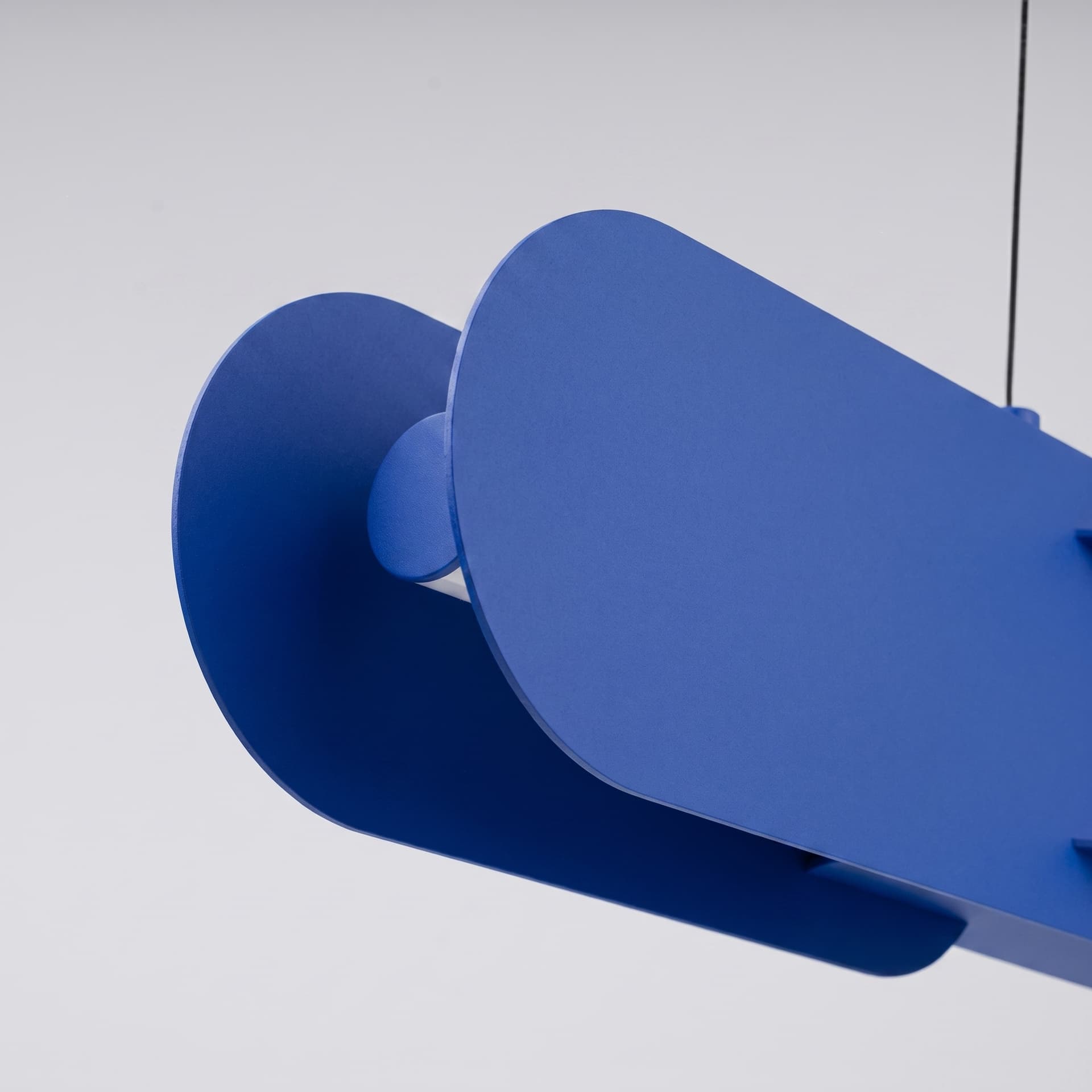 Pendant lamp CHAIN 91 cm, ultramarine, Thoro - 310727