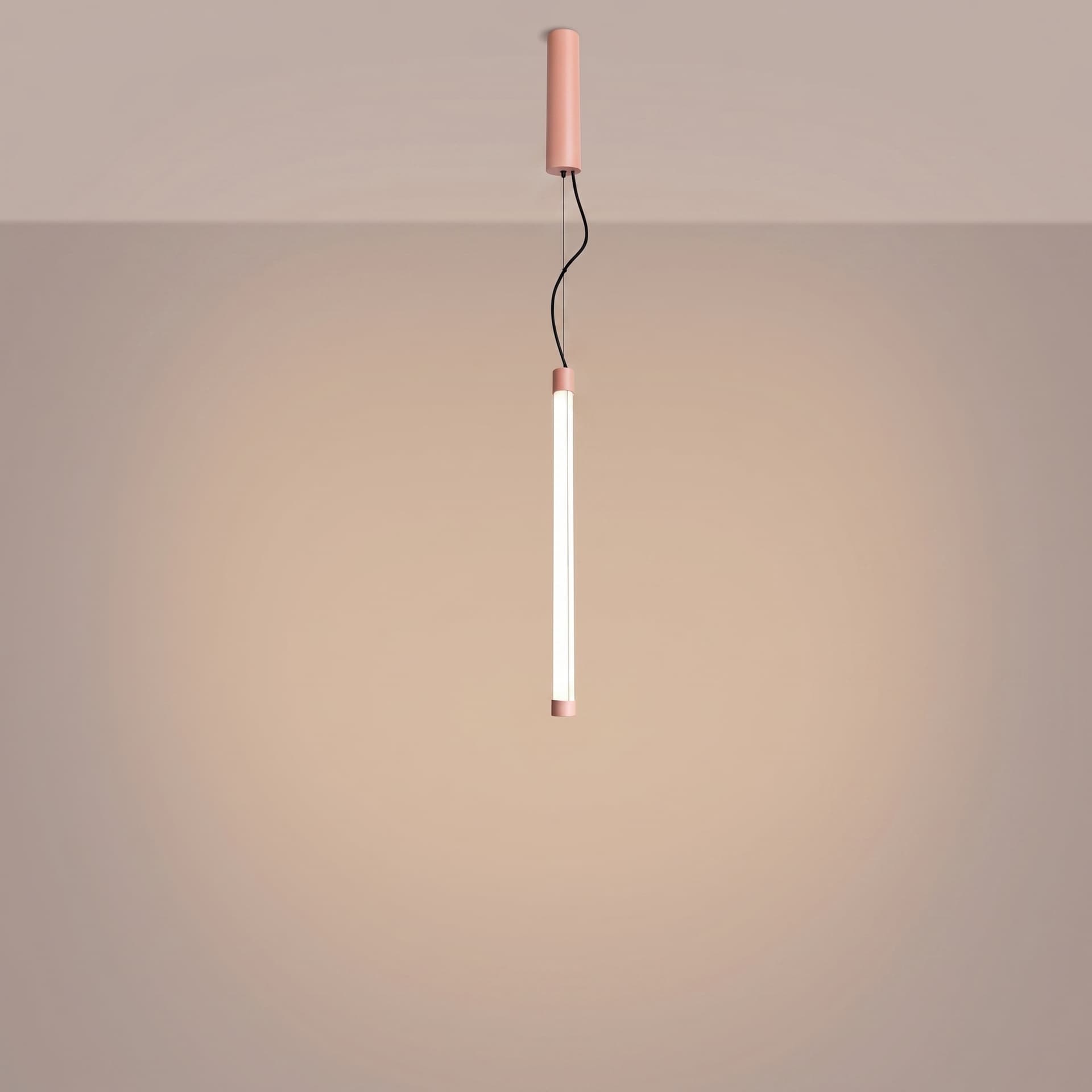 Pendant lamp TRANG 50 cm, peach, Thoro - 310674