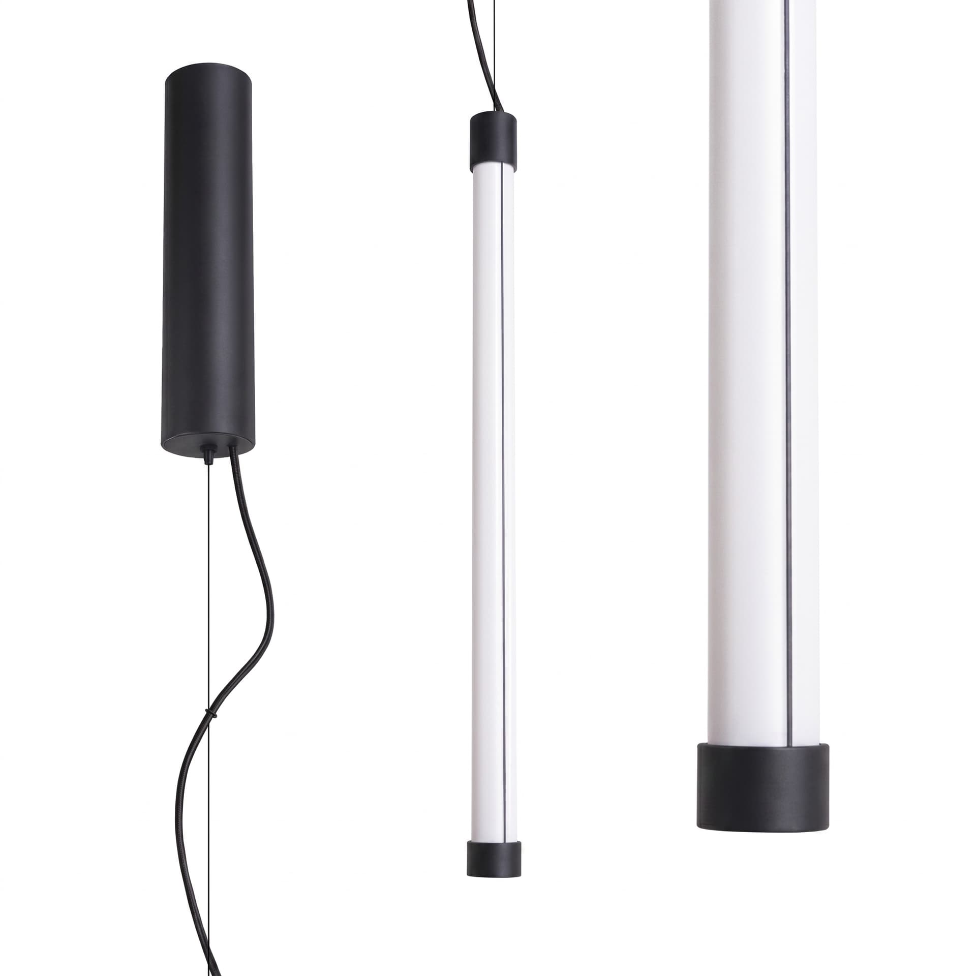 Pendant lamp TRANG 50 cm, black, Thoro - 310662