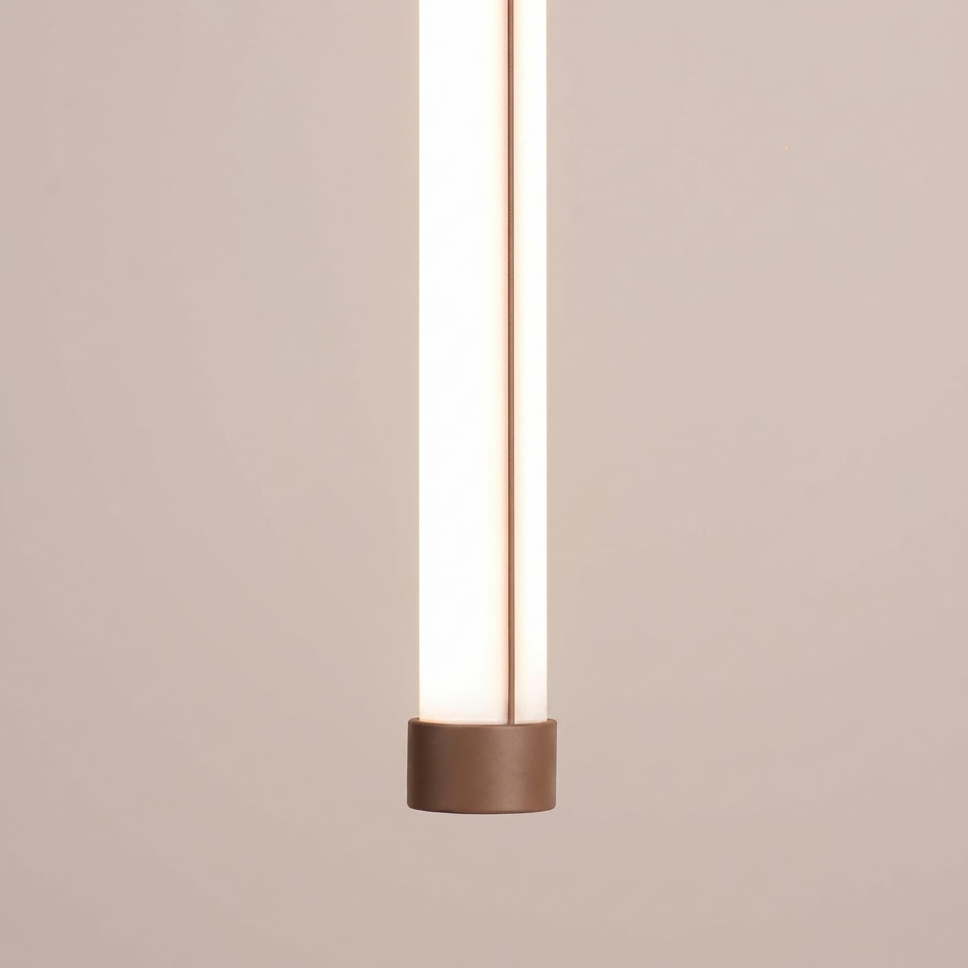 Pendant lamp TRANG 50 cm, mocha, Thoro - 310648