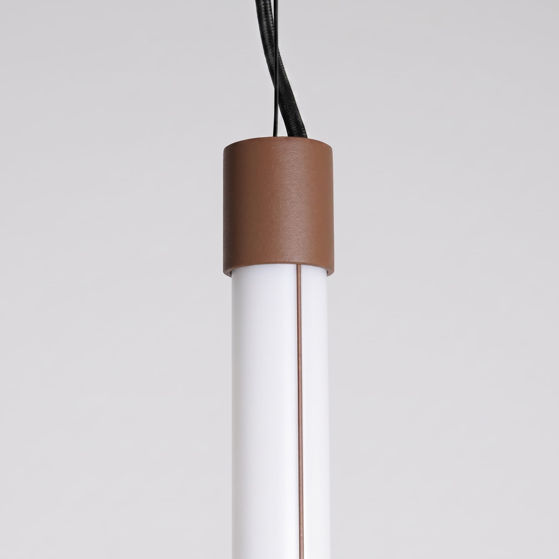 Pendant lamp TRANG 50 cm, mocha, Thoro - 310649