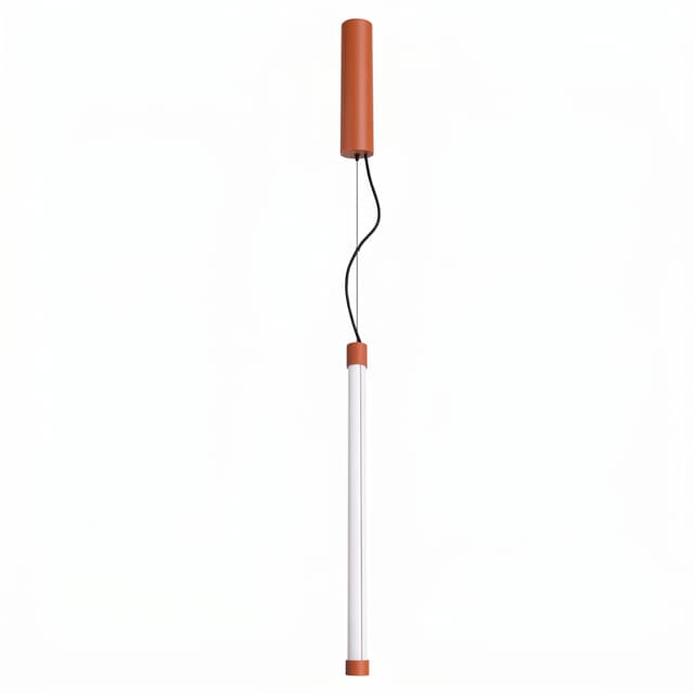 Pendant lamp TRANG 50 cm, ochre red, Thoro - DIMENSION