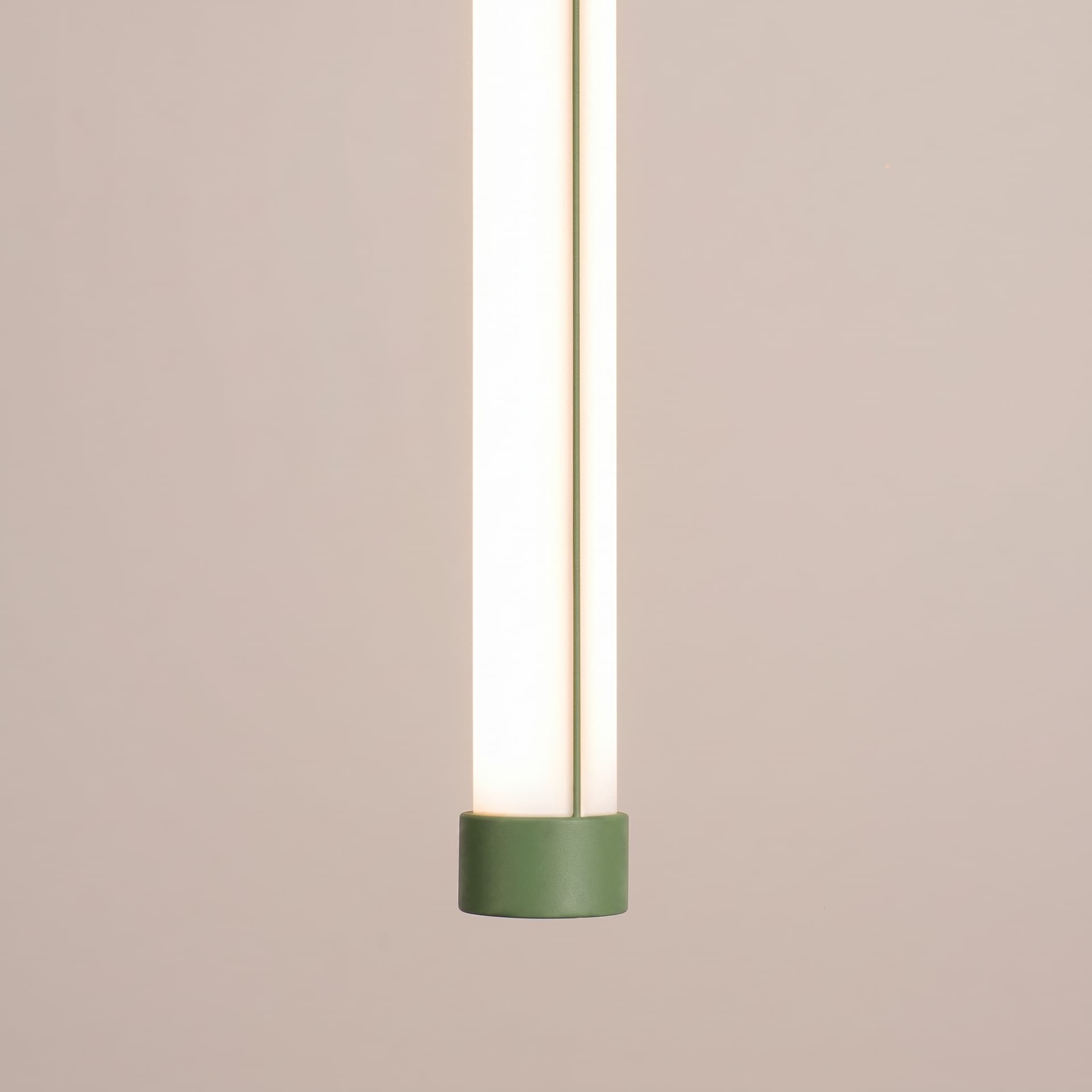 Pendant lamp TRANG 50 cm, sage green, Thoro - 310621