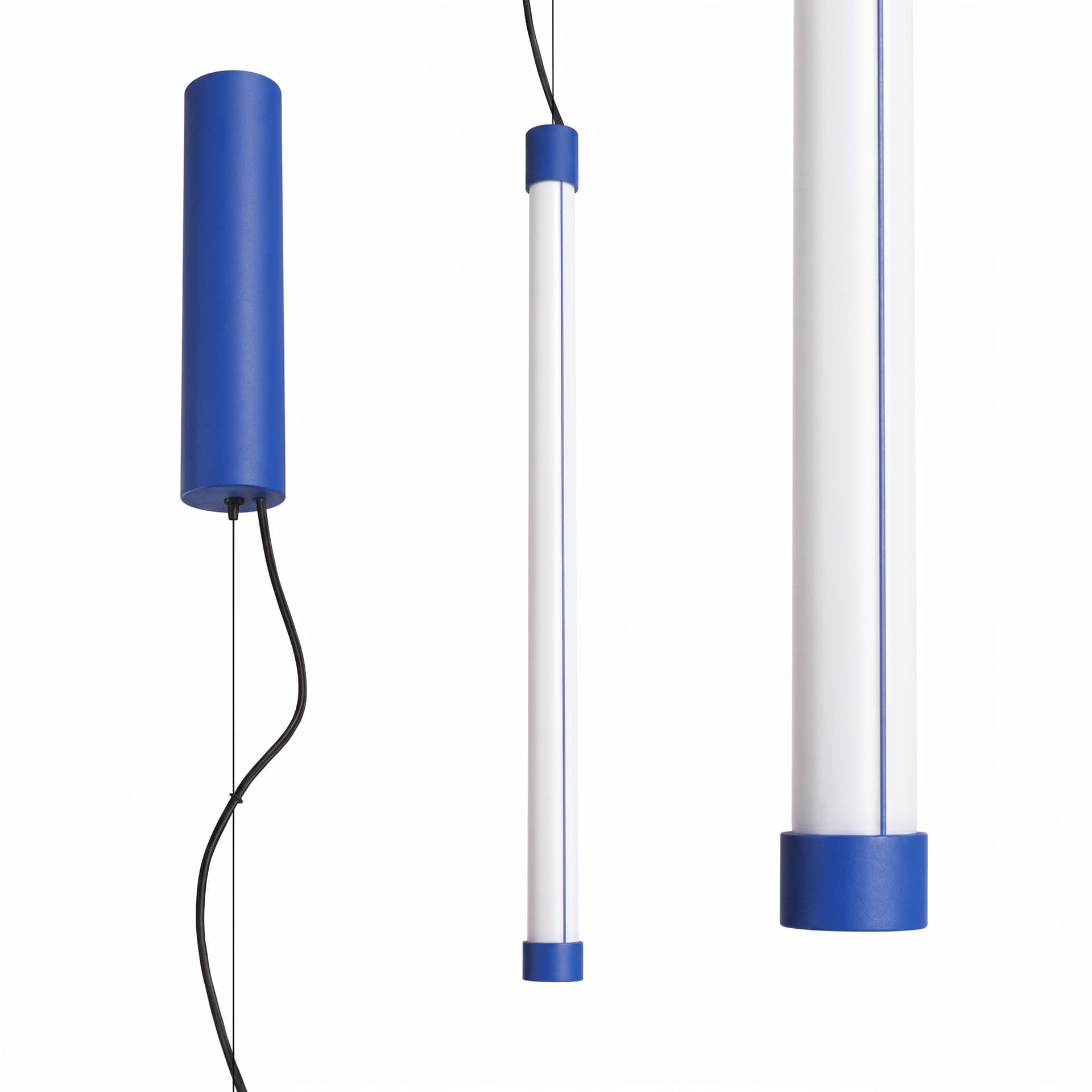 Pendant lamp TRANG 50 cm, ultramarine, Thoro - 312036