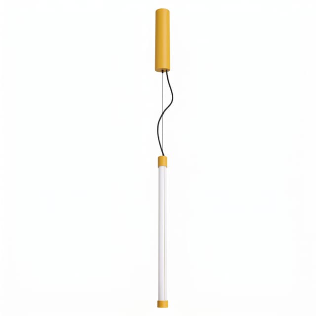 Pendant lamp TRANG 50 cm, yellow, Thoro - DIMENSION