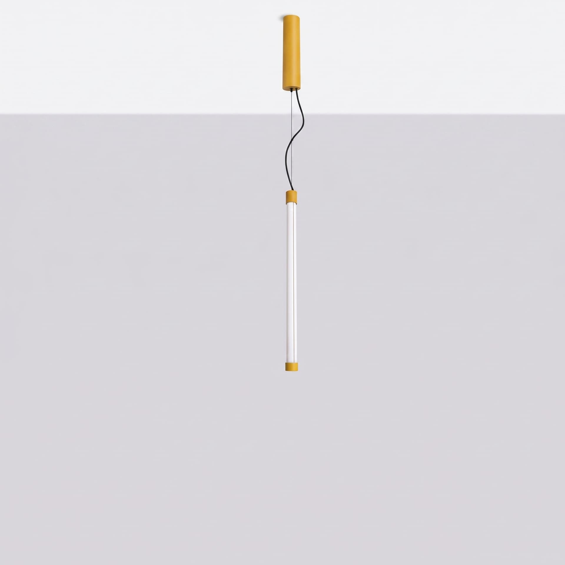Pendant lamp TRANG 50 cm, yellow, Thoro - 312020