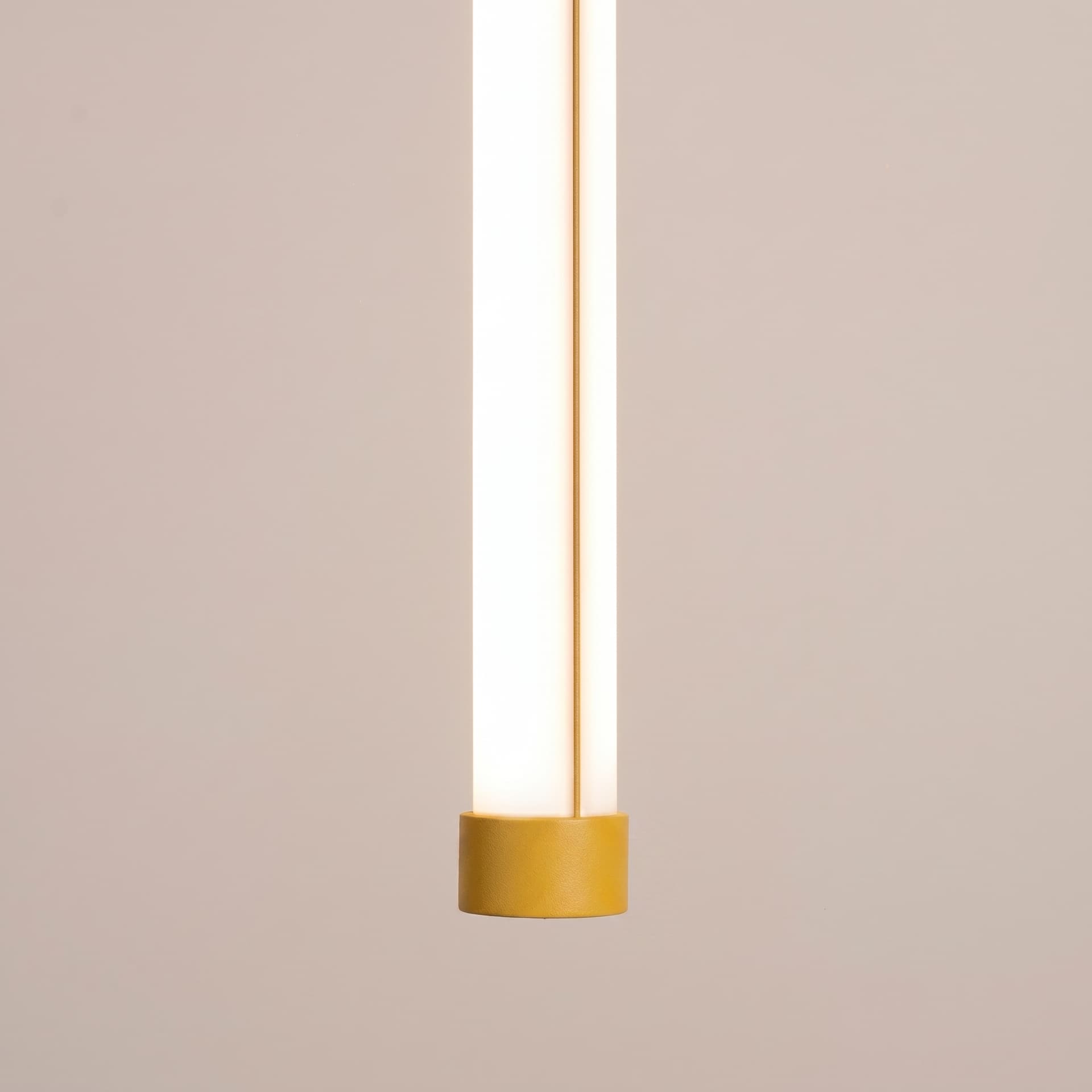 Pendant lamp TRANG 50 cm, yellow, Thoro - 312022