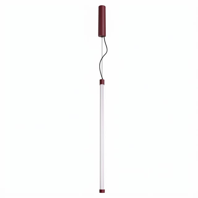 Pendant lamp TRANG 75 cm, burgundy, Thoro - DIMENSION