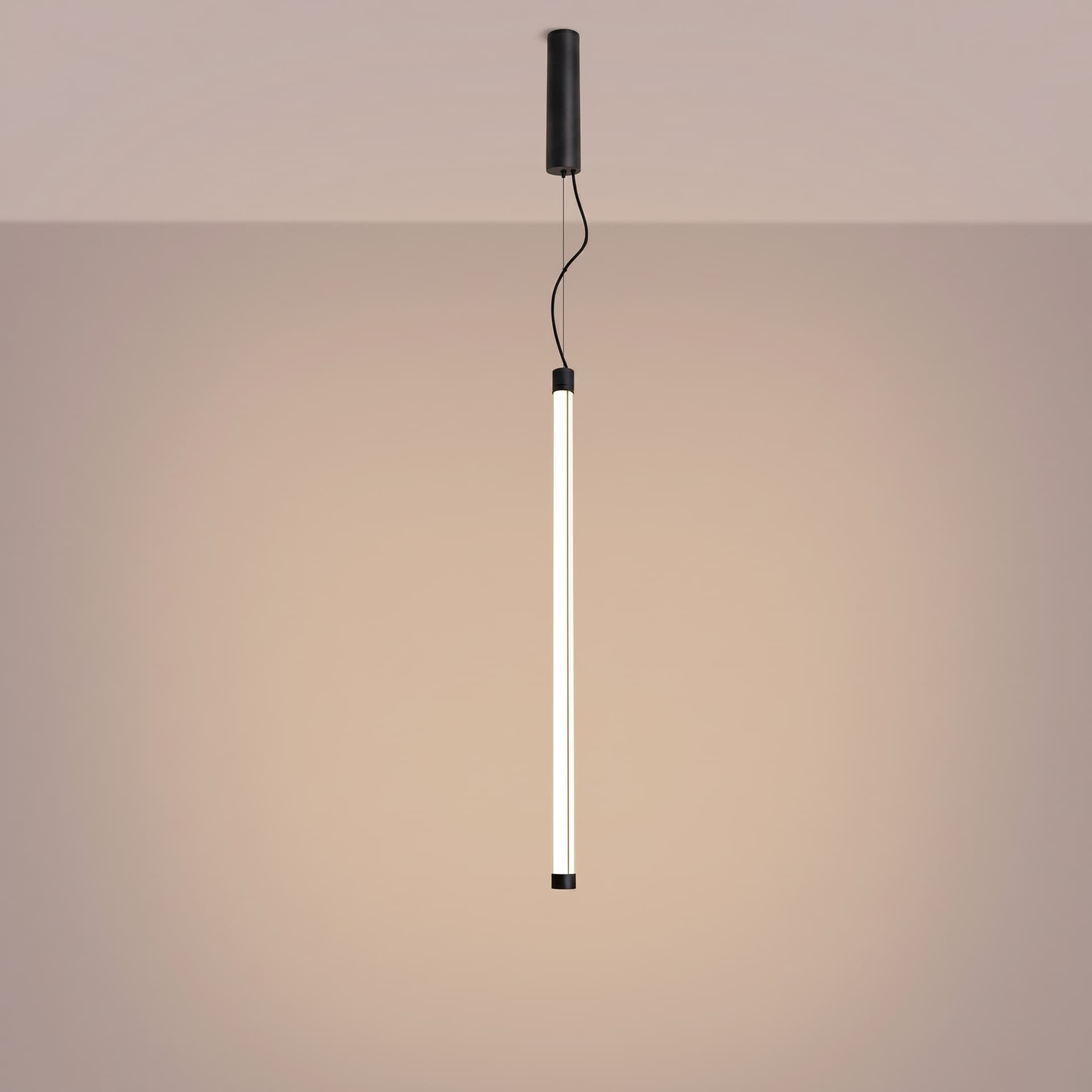 Pendant lamp TRANG 75 cm, black, Thoro - 311967