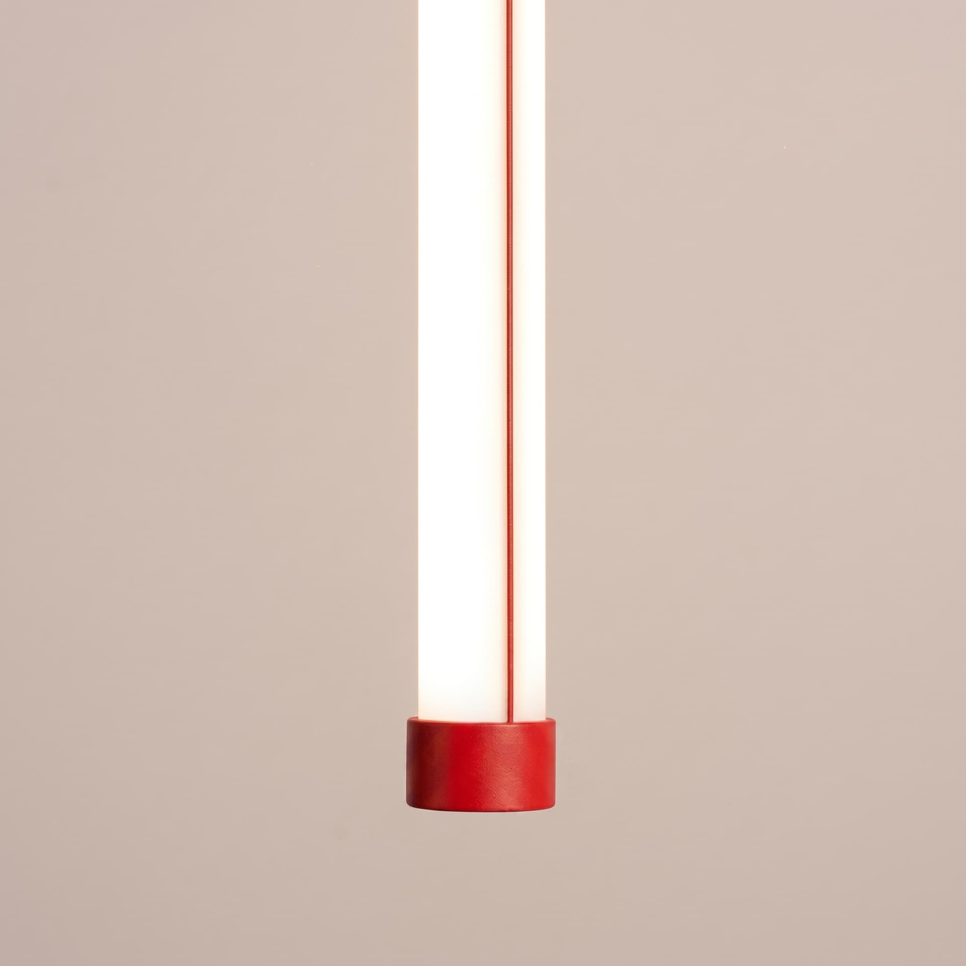 Pendant lamp TRANG 75 cm, red, Thoro - 311959