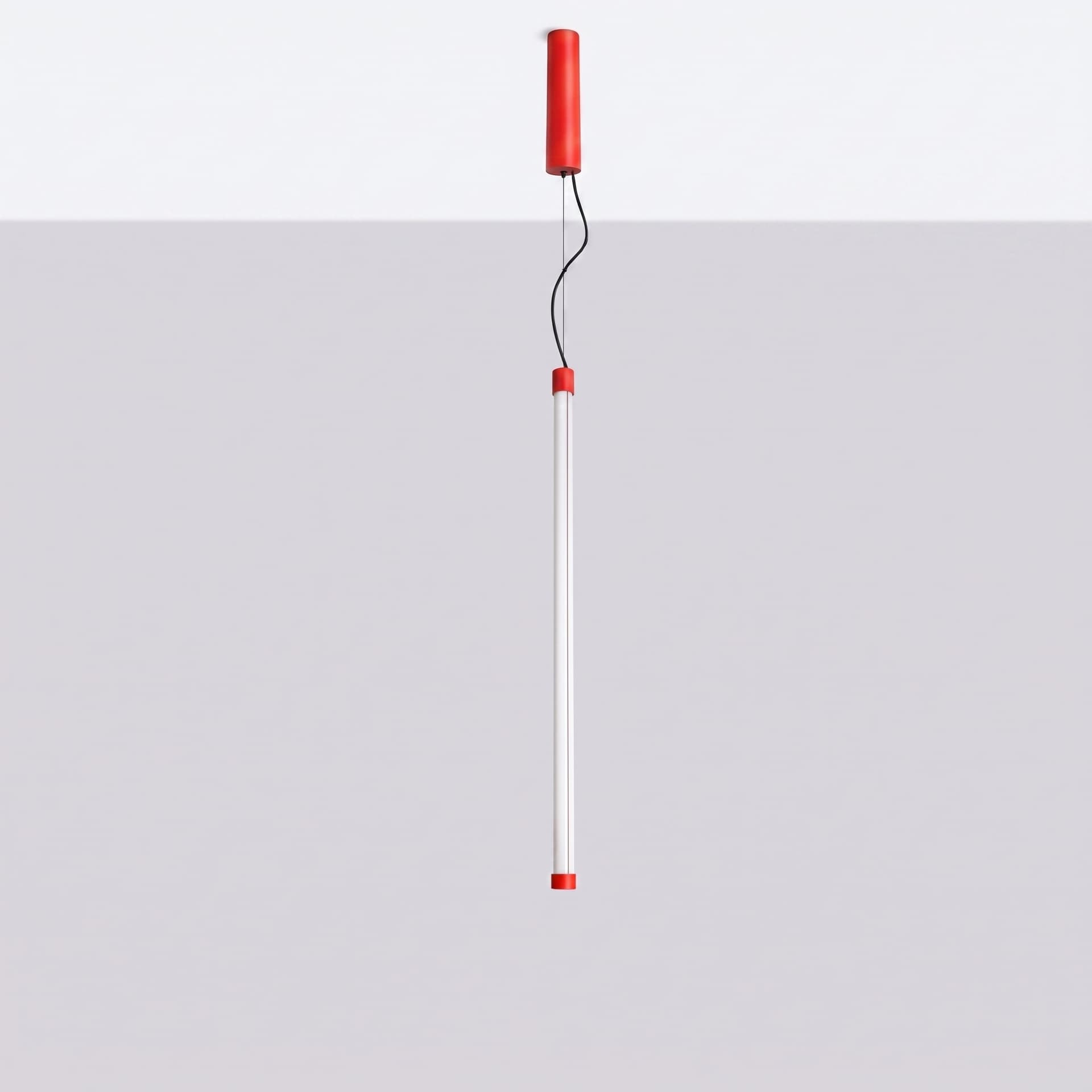 Pendant lamp TRANG 75 cm, red, Thoro - 311957