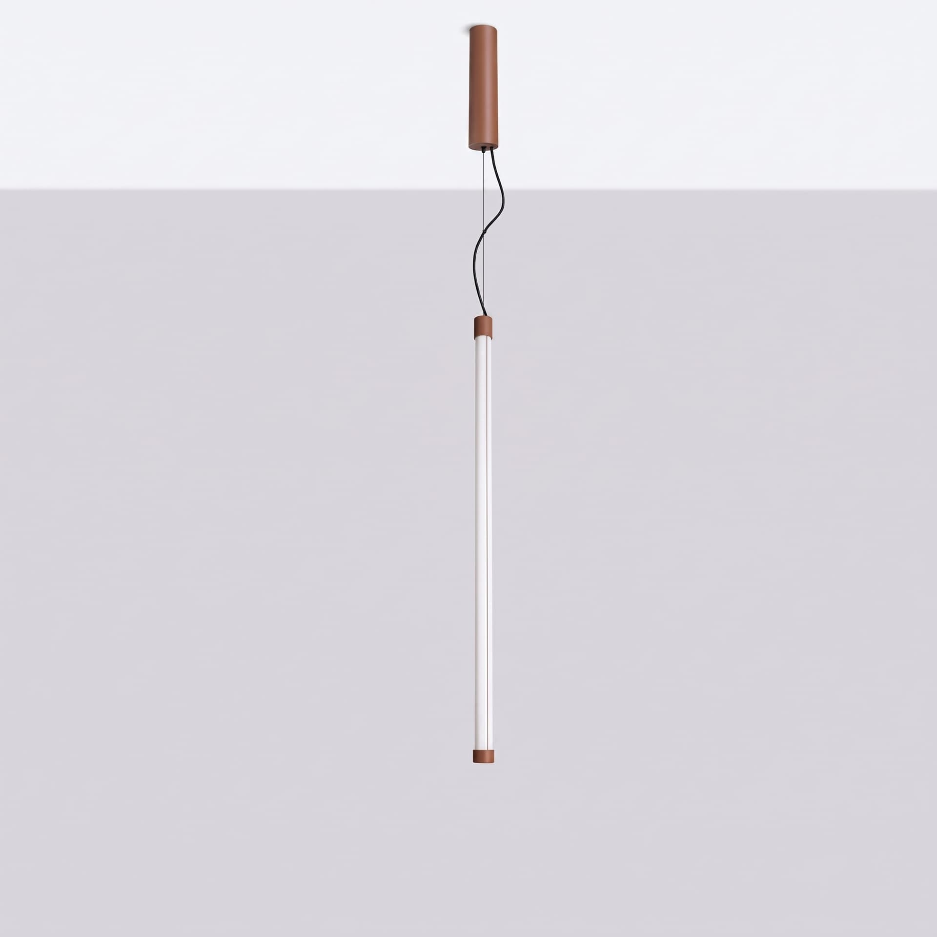 Pendant lamp TRANG 75 cm, mocca, Thoro - 311948