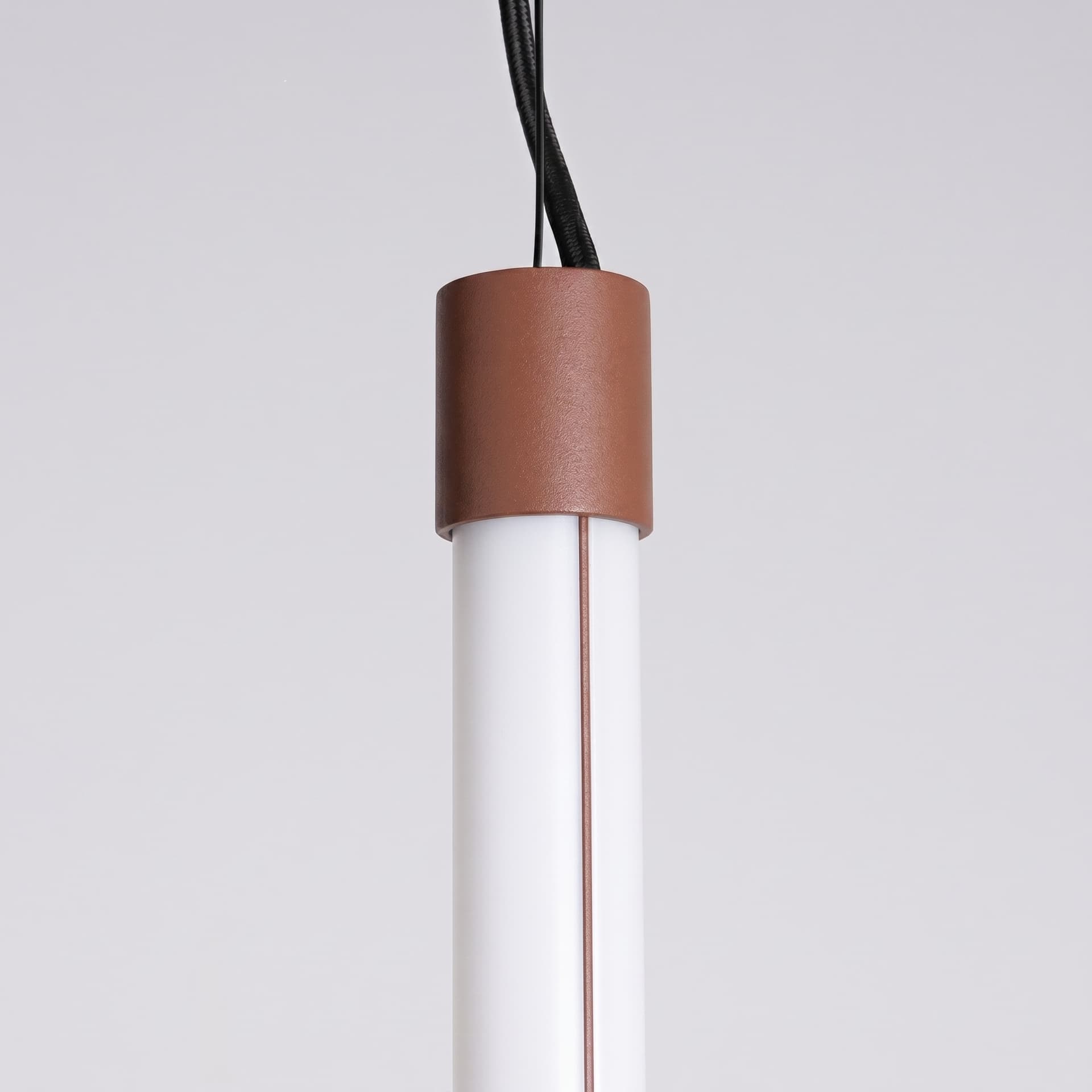 Pendant lamp TRANG 75 cm, mocca, Thoro - 311951