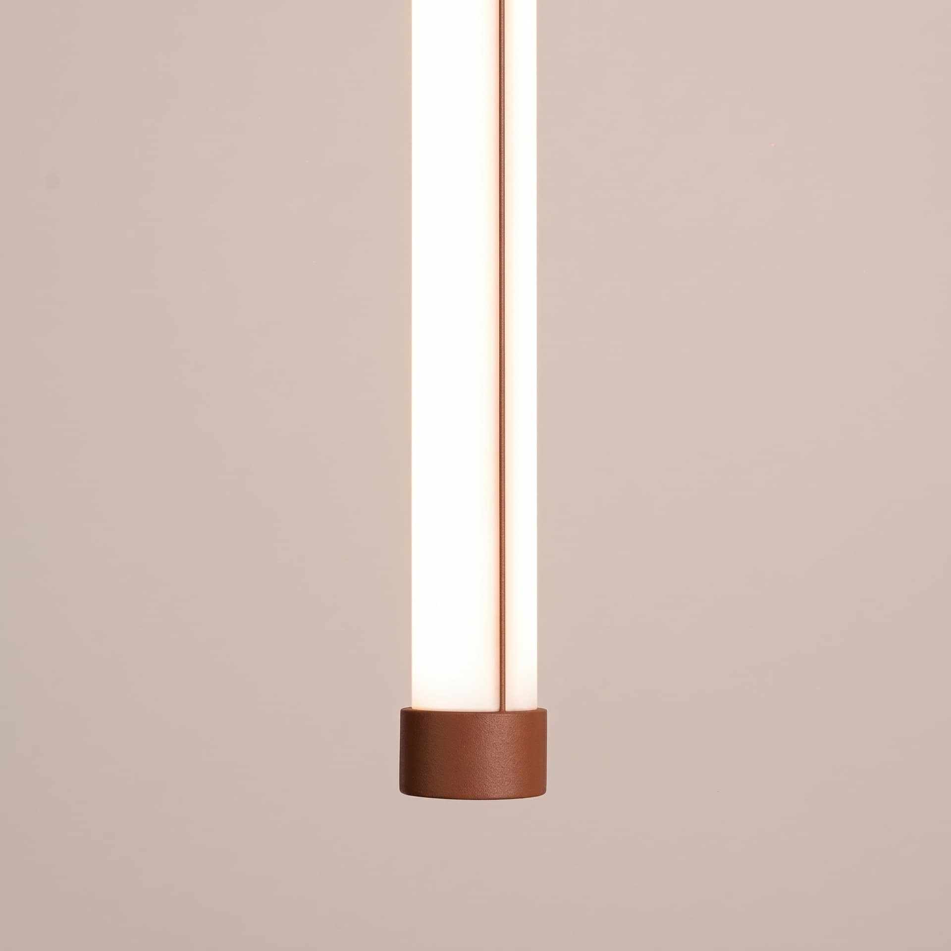 Pendant lamp TRANG 75 cm, mocca, Thoro - 311950