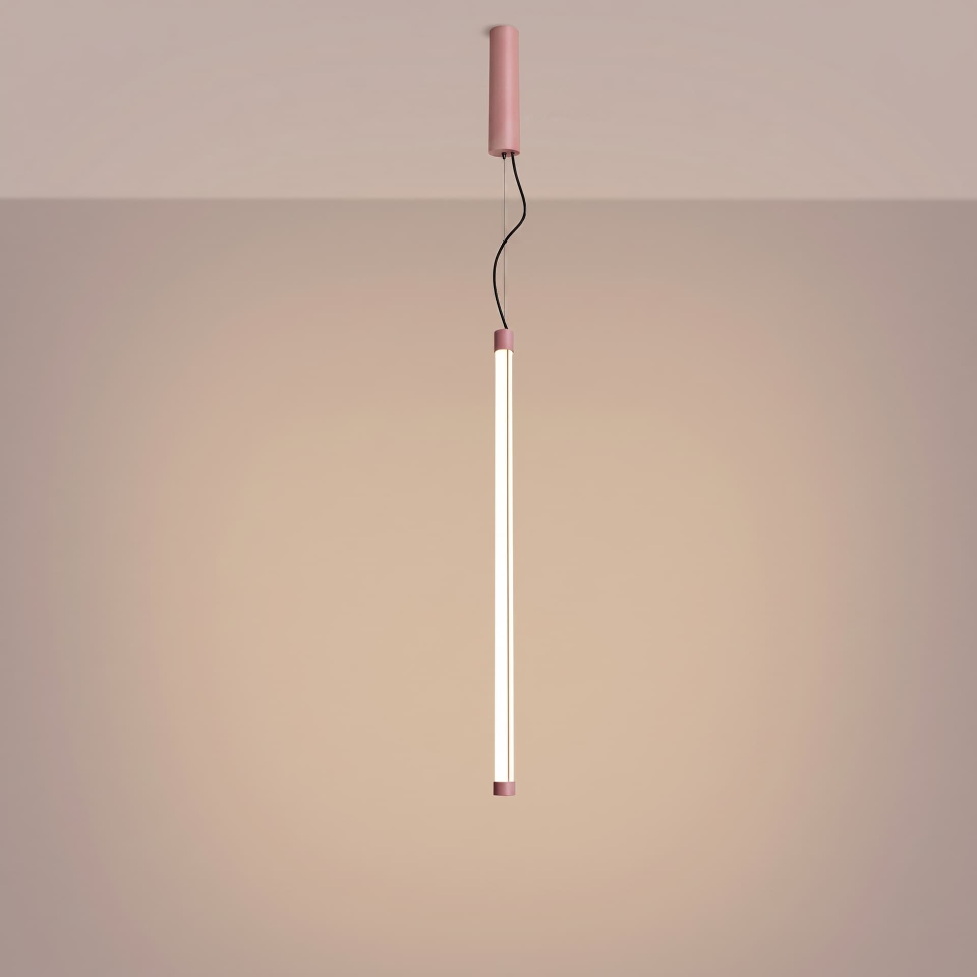 Pendant lamp TRANG 75 cm, pink, Thoro - 311931