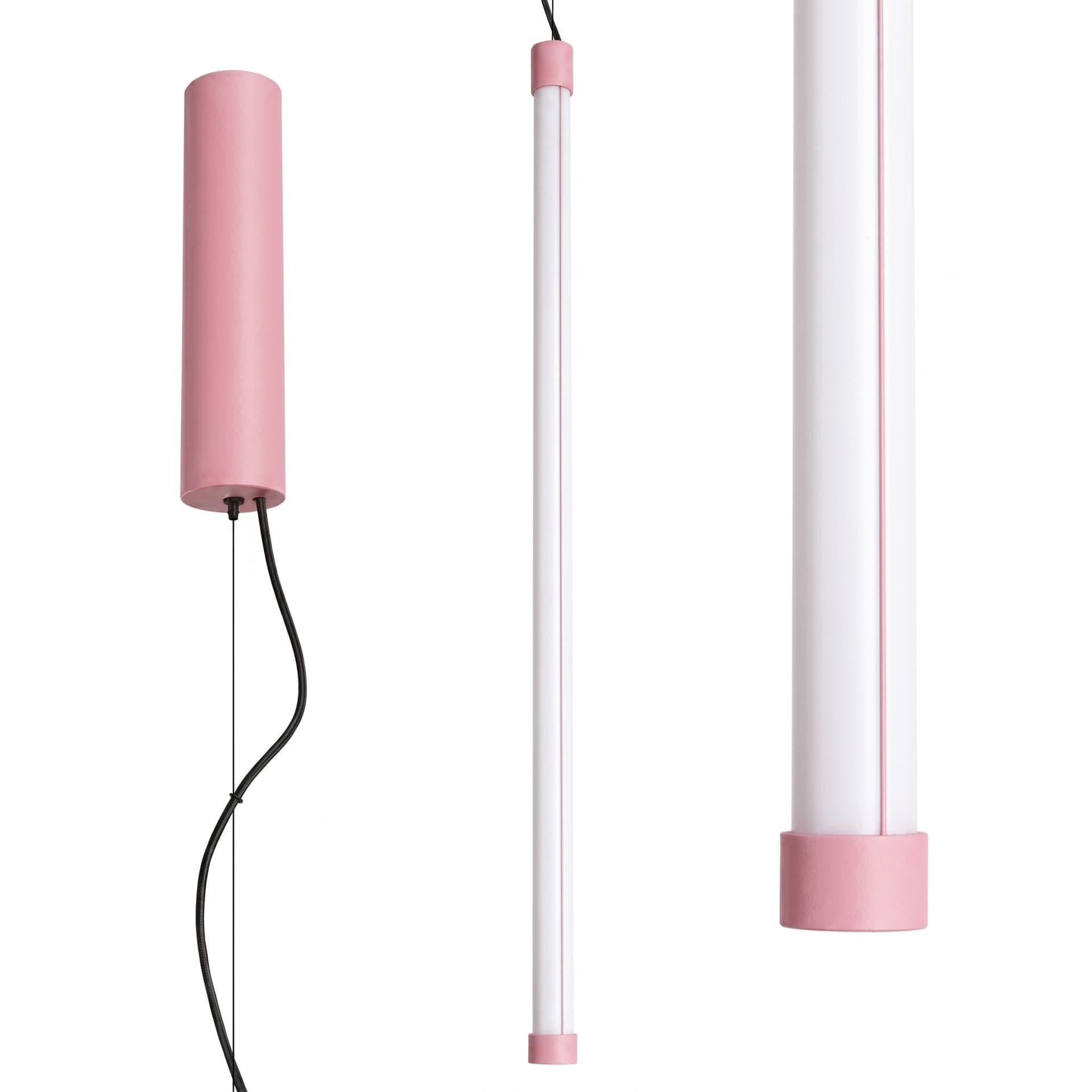 Pendant lamp TRANG 75 cm, pink, Thoro - 311928