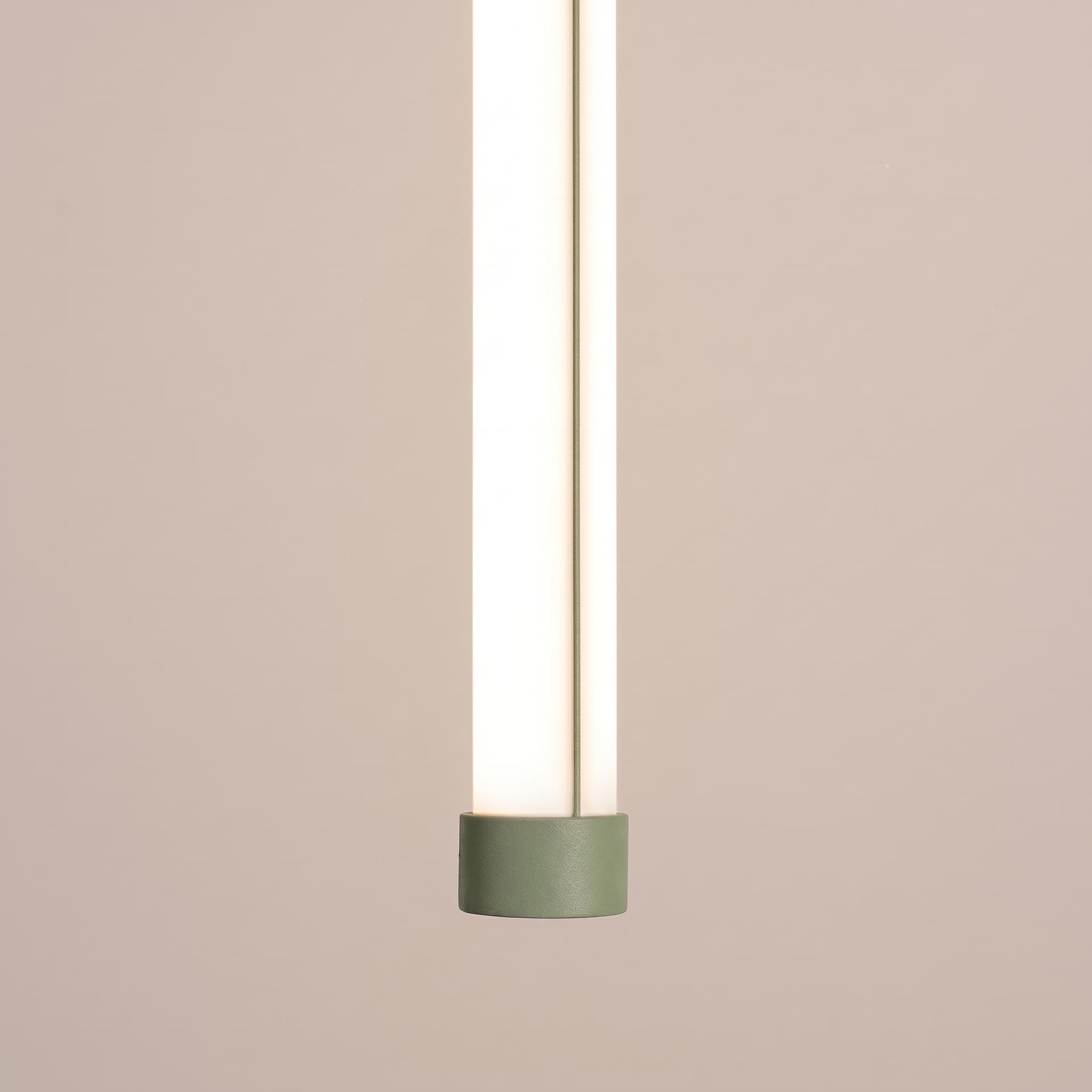 Pendant lamp TRANG 75 cm, sage green, Thoro - 311923