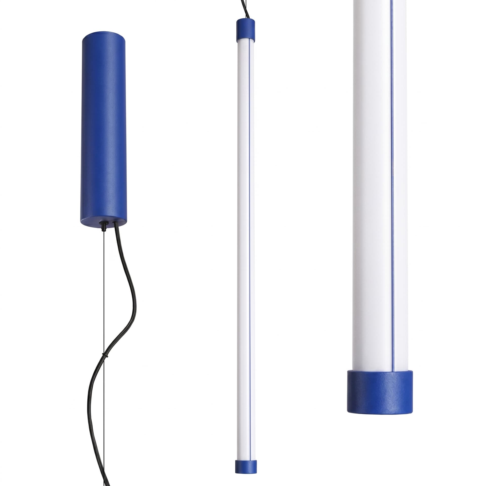Pendant lamp TRANG 75 cm, ultramarine, Thoro - 311901