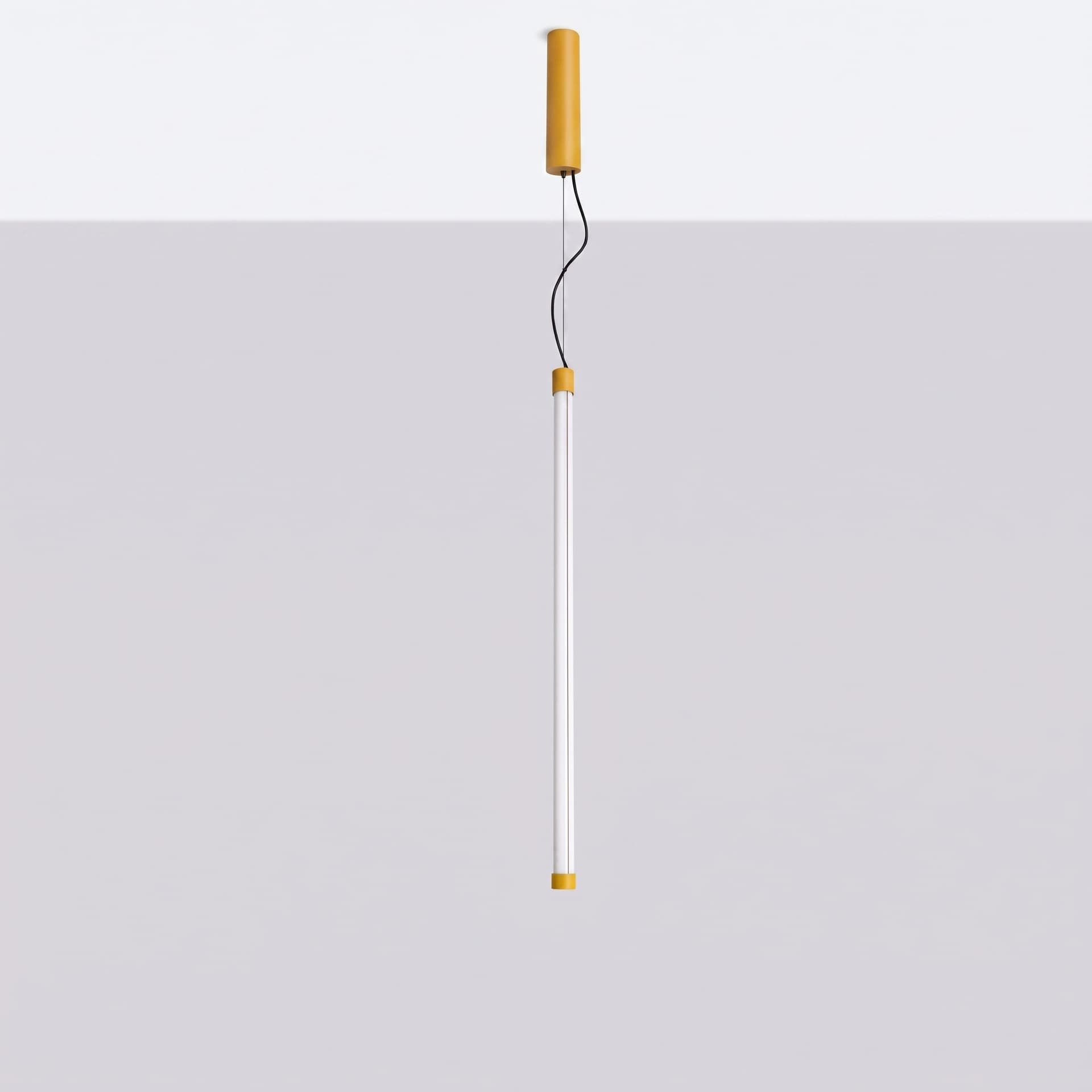 Pendant lamp TRANG 75 cm, yellow, Thoro - 311885